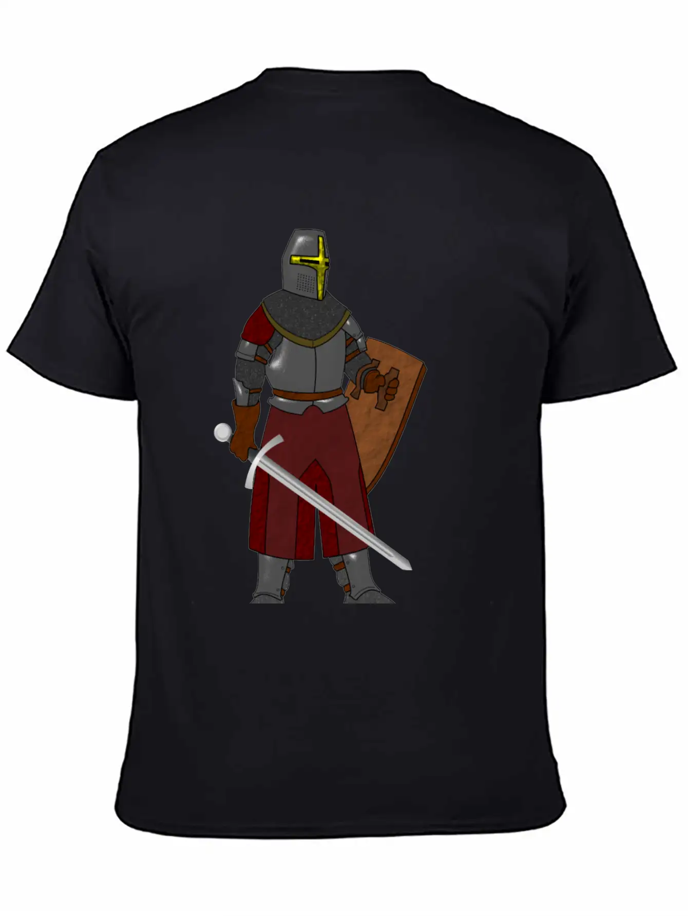 Steel Plate Armor Basic Graphic T-Shirt ¨C Daily Comfort In Soft Cotton