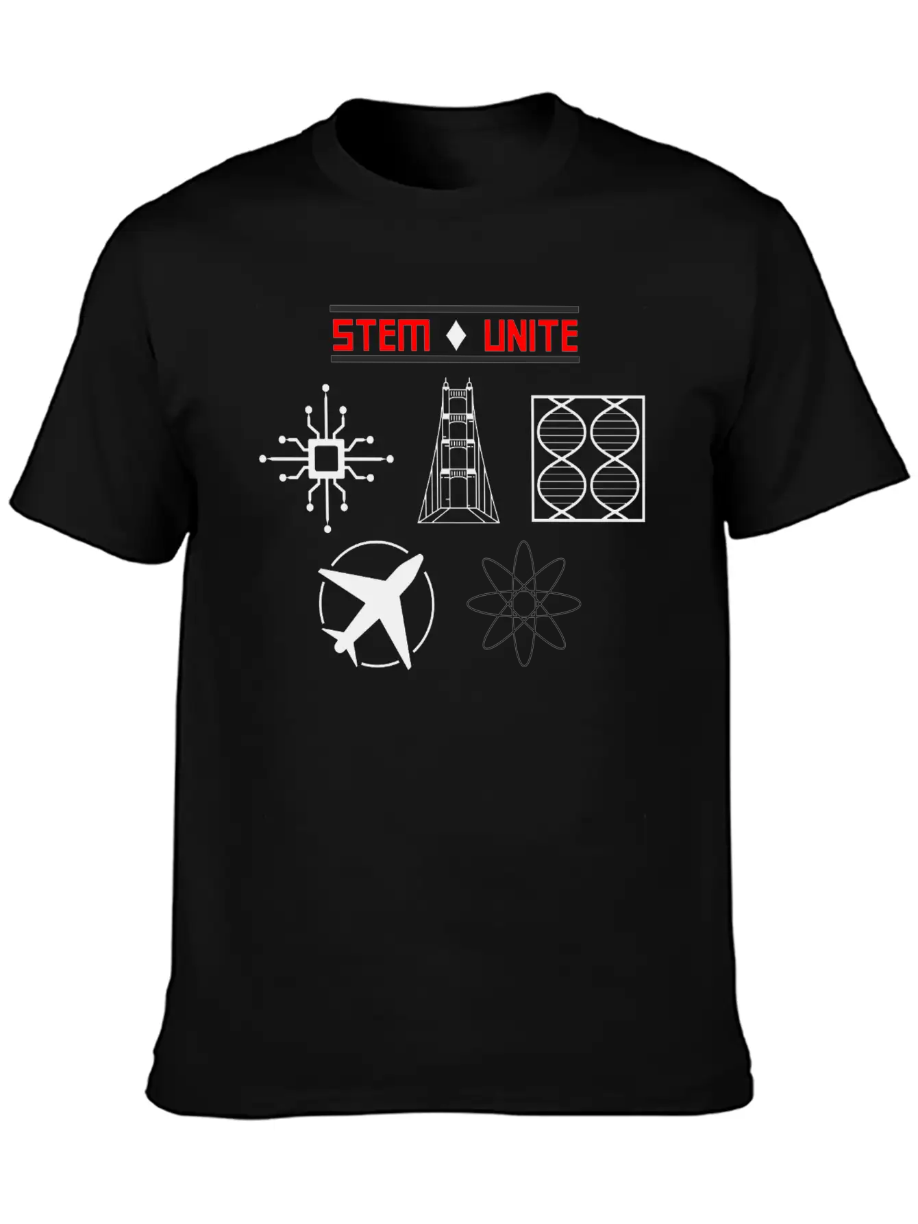 STEM UNITE Female Engineer Soft Cotton Short Sleeve Tee ¨C Unisex Wardrobe Staple