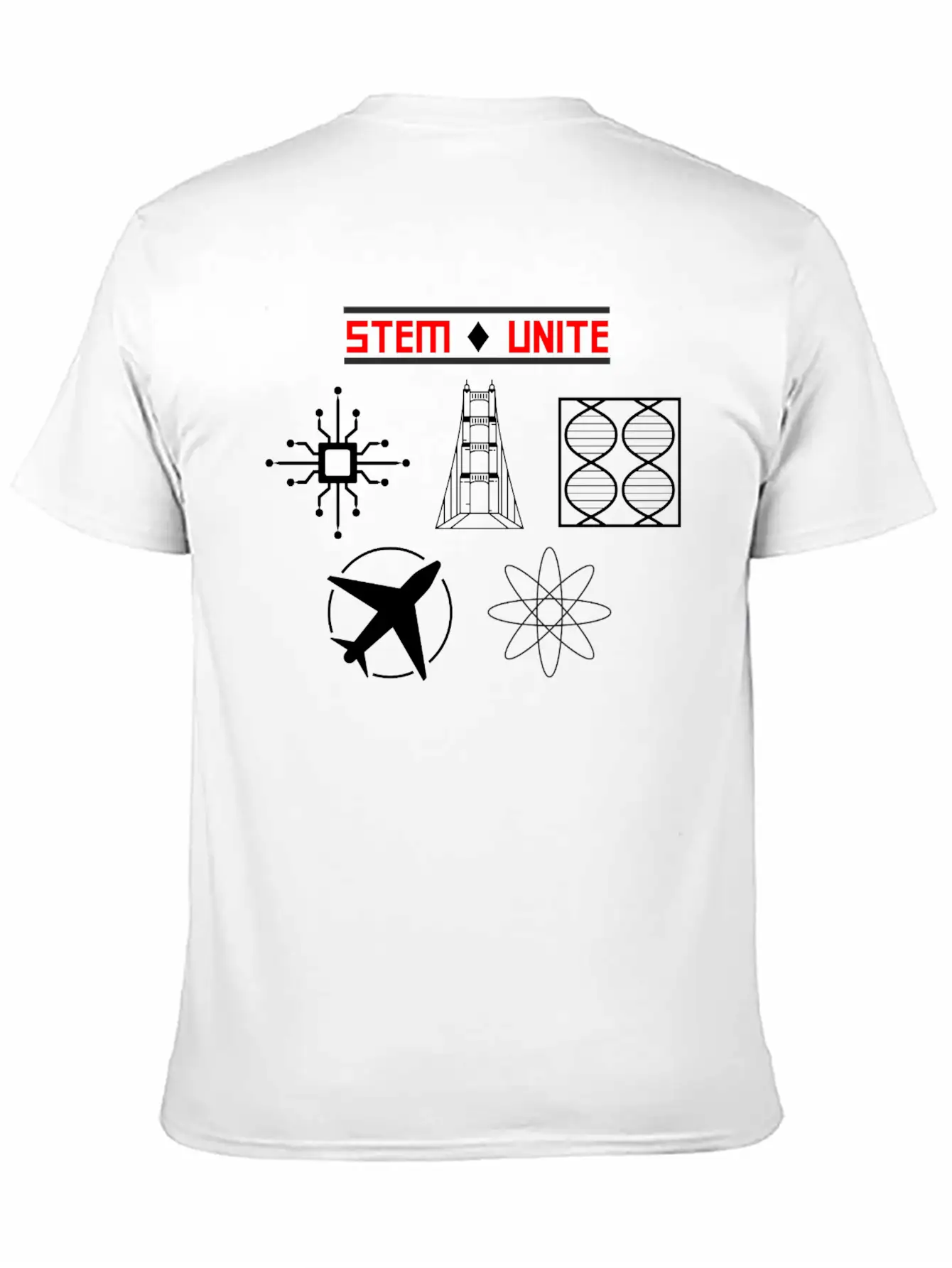 STEM UNITE Female Engineer Soft Cotton Short Sleeve Tee ¨C Unisex Wardrobe Staple