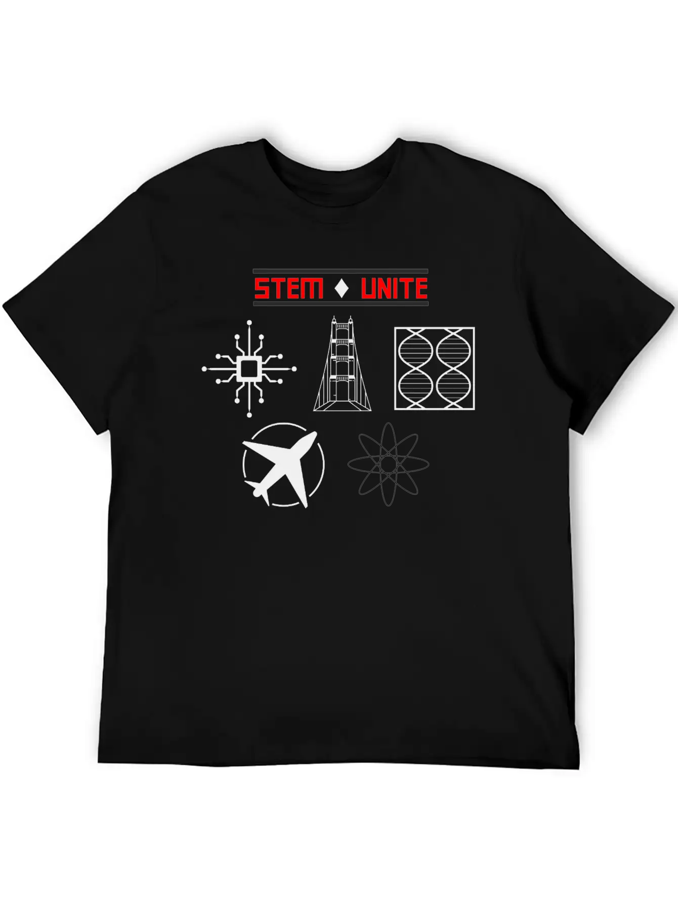 STEM UNITE Female Engineer Soft Cotton Short Sleeve Tee ¨C Unisex Wardrobe Staple