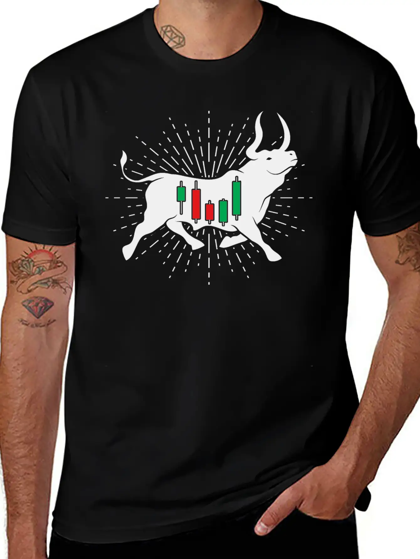 Stock Bull Essential Cotton Tee For Daily Outfits ¨C Unisex Style