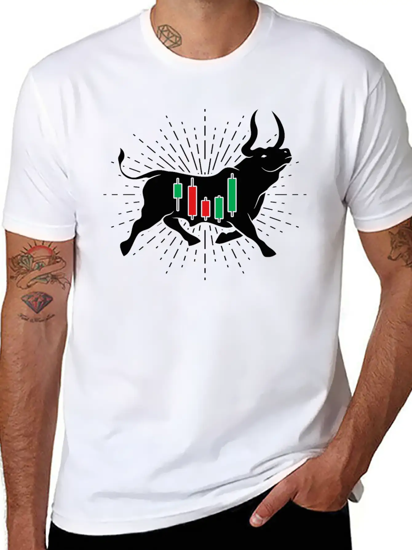 Stock Bull Essential Cotton Tee For Daily Outfits ¨C Unisex Style