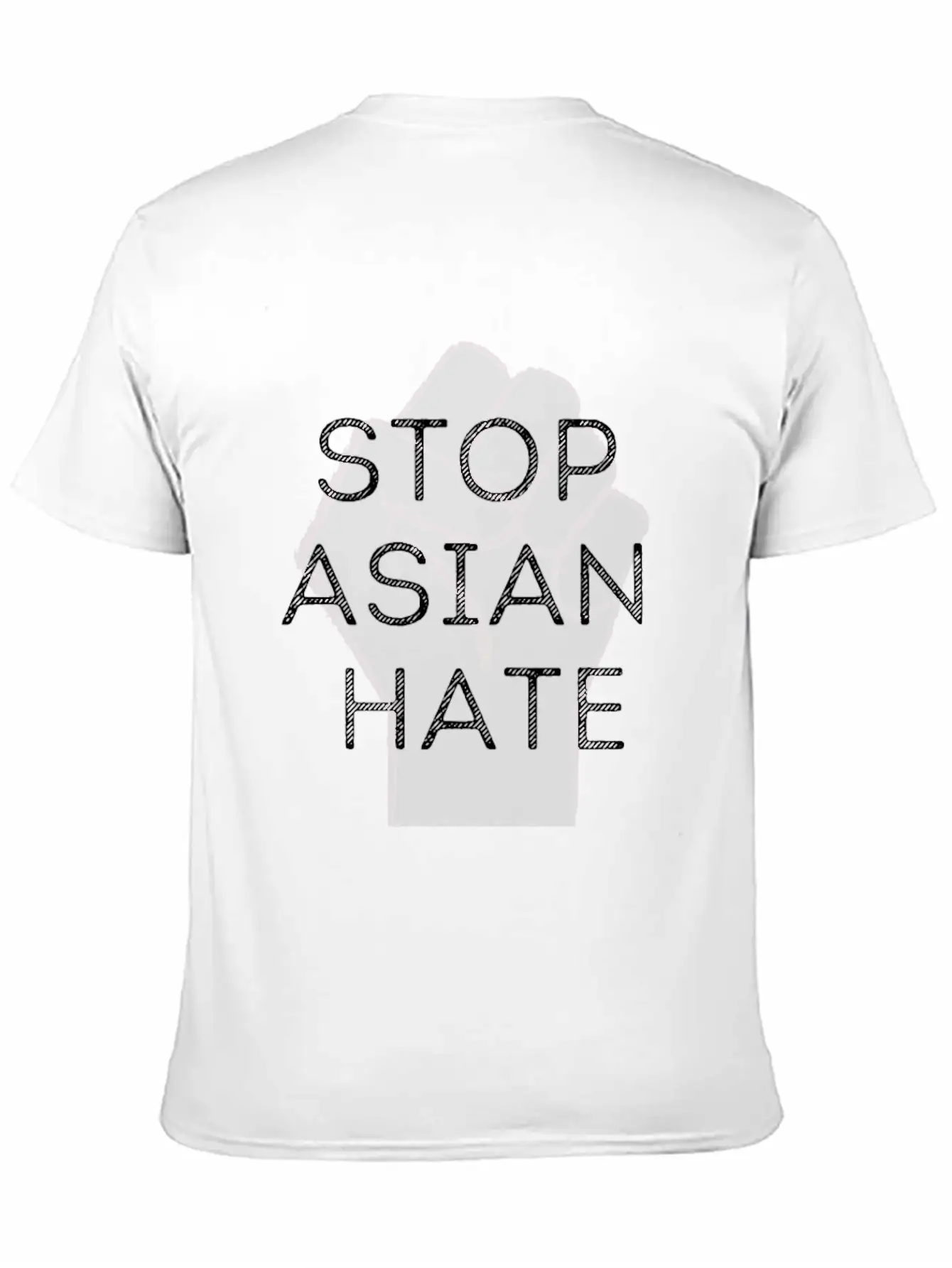 STOP ASIAN HATE Soft Cotton Short Sleeve Tee ¨C Unisex Wardrobe Staple