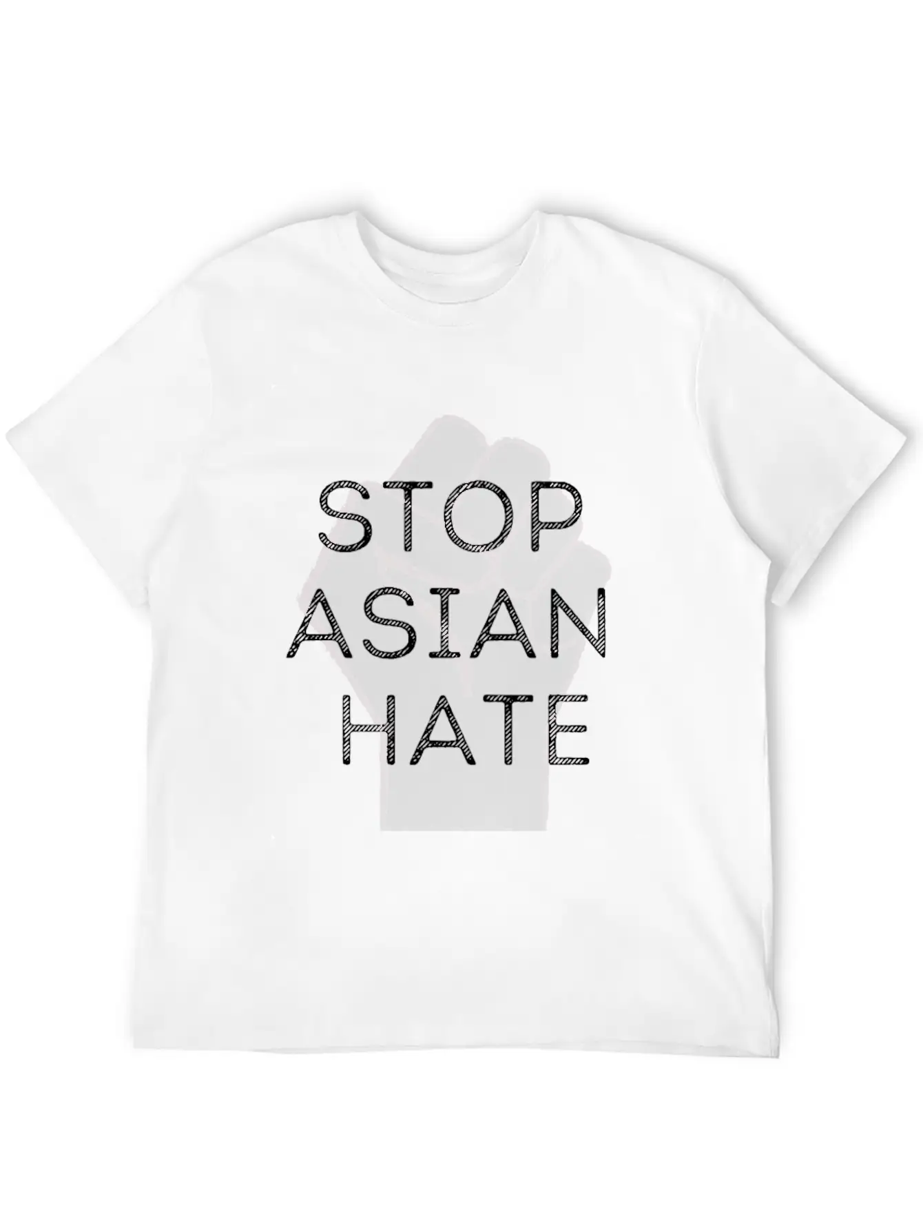 STOP ASIAN HATE Soft Cotton Short Sleeve Tee ¨C Unisex Wardrobe Staple