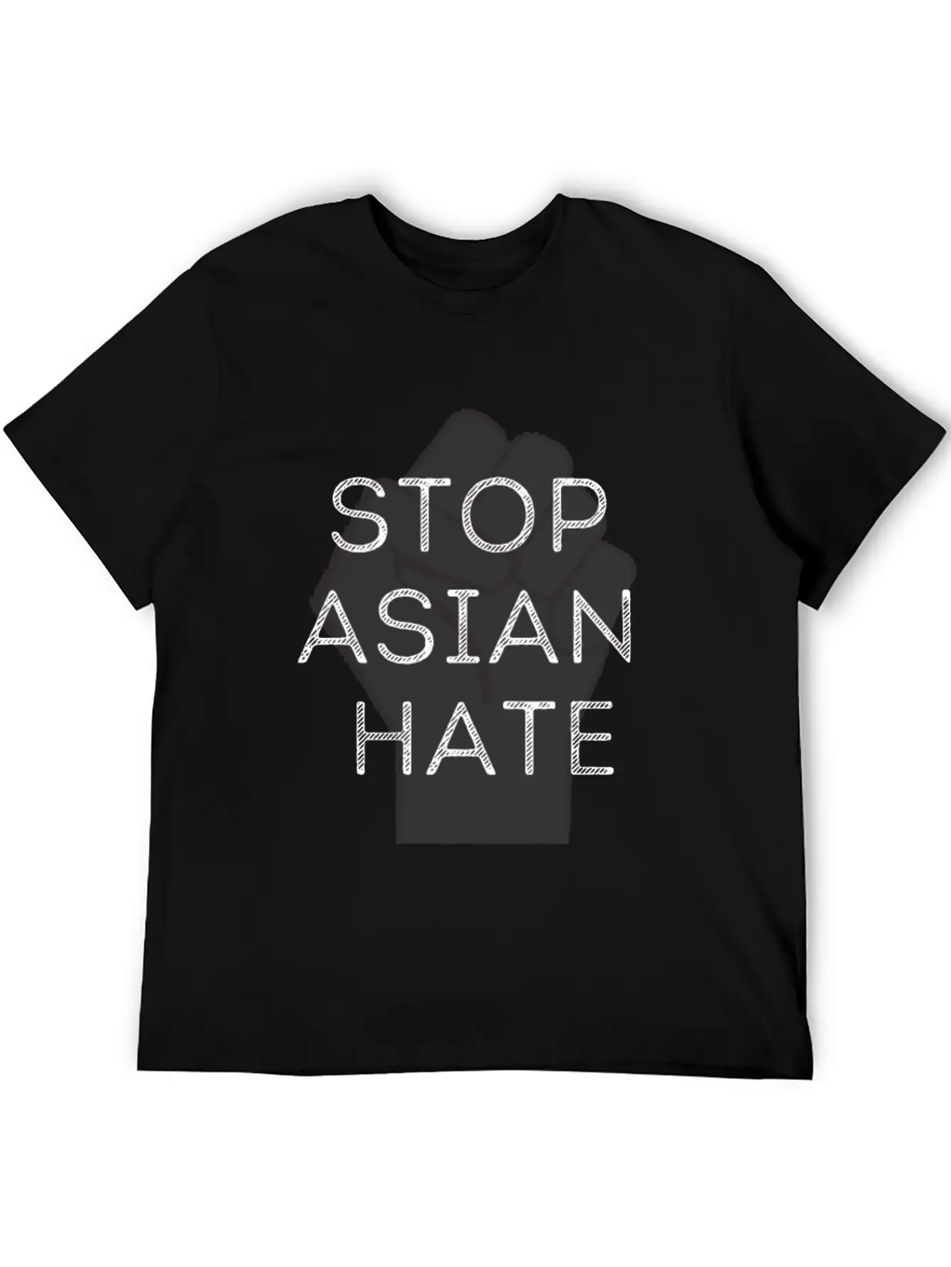 STOP ASIAN HATE Soft Cotton Short Sleeve Tee ¨C Unisex Wardrobe Staple