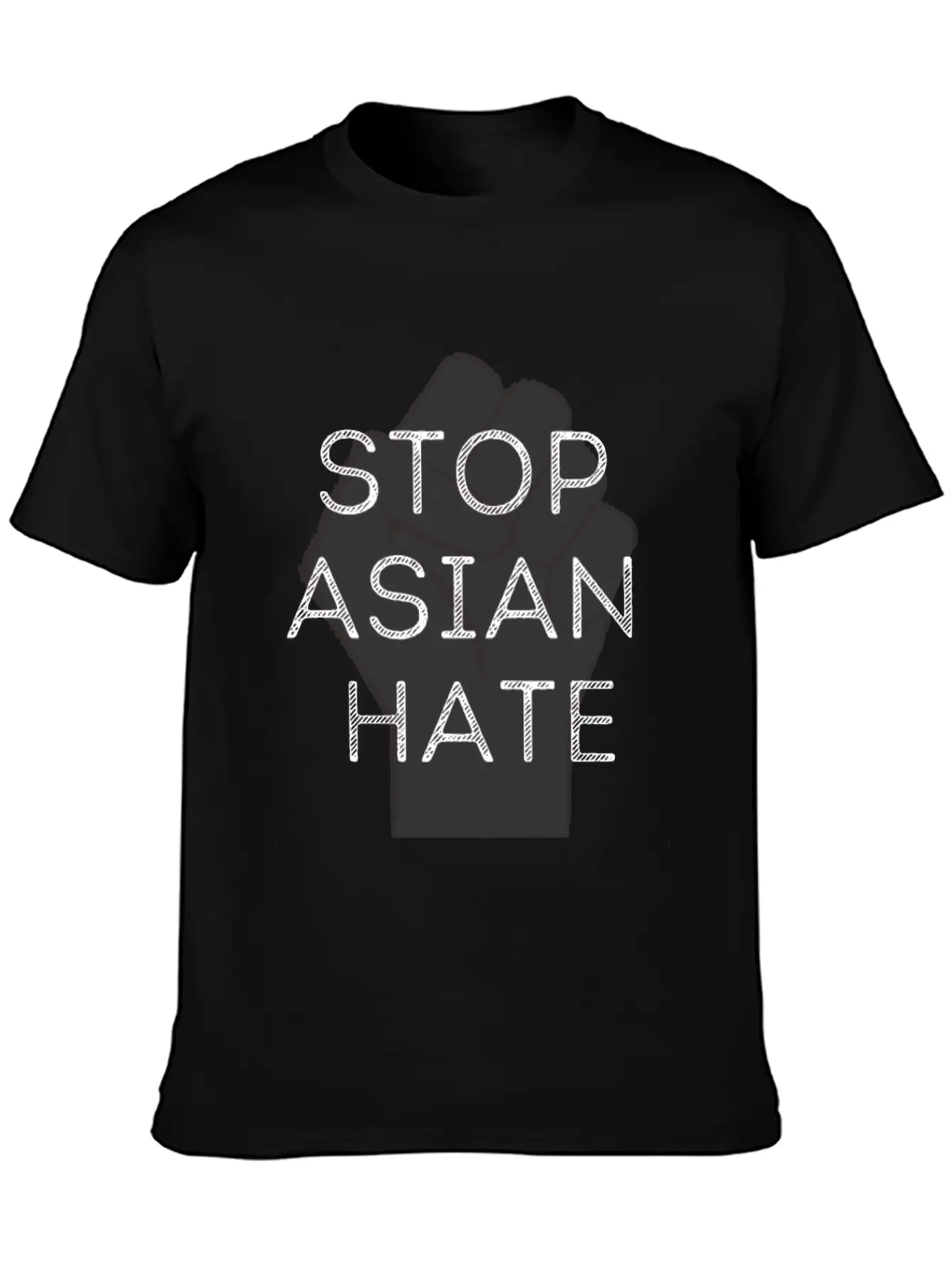 STOP ASIAN HATE Soft Cotton Short Sleeve Tee ¨C Unisex Wardrobe Staple