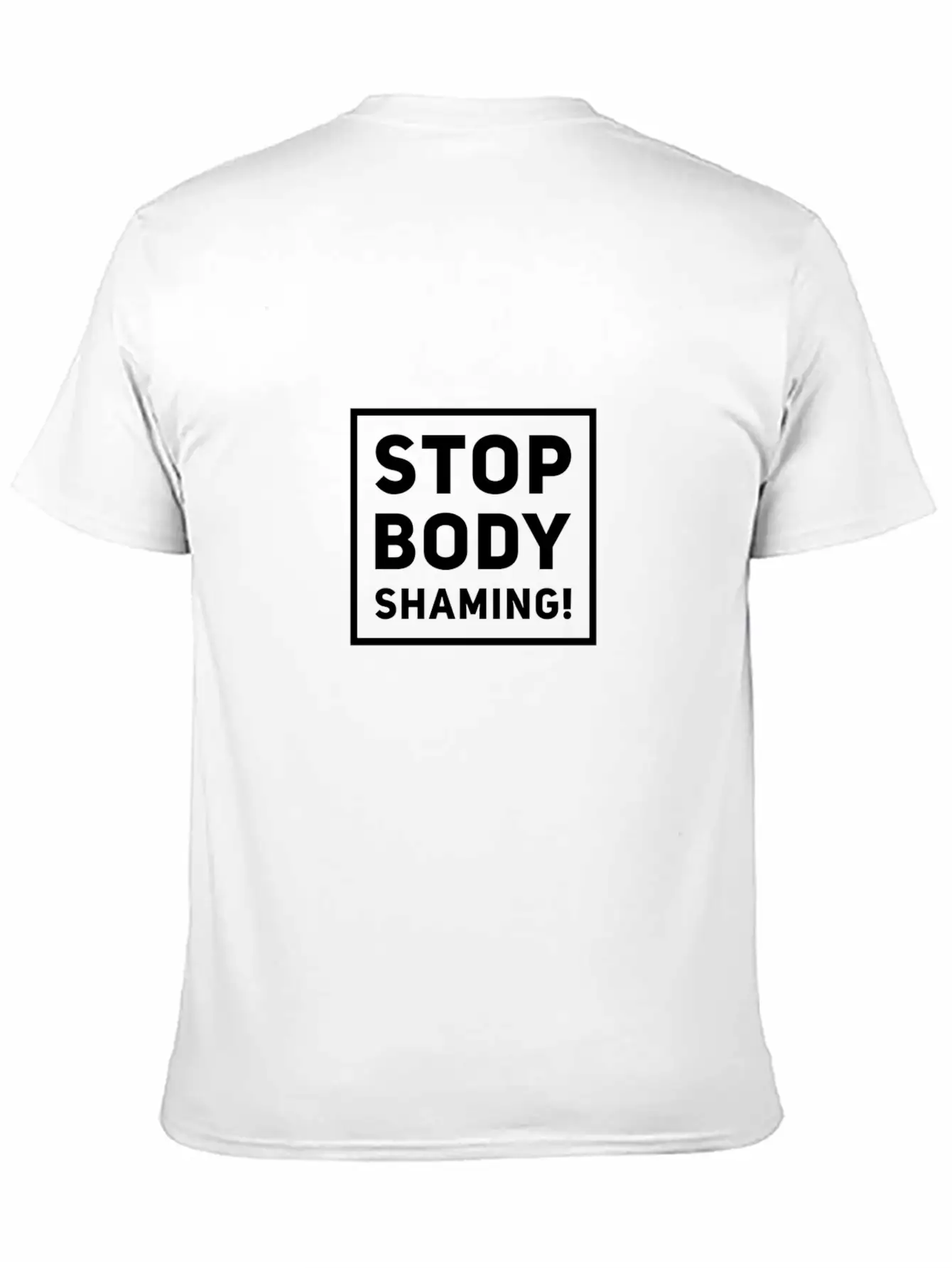 Stop Body Shaming Fat Shaming Gift Idea Basic Graphic T-Shirt ¨C Daily Comfort In Soft Cotton