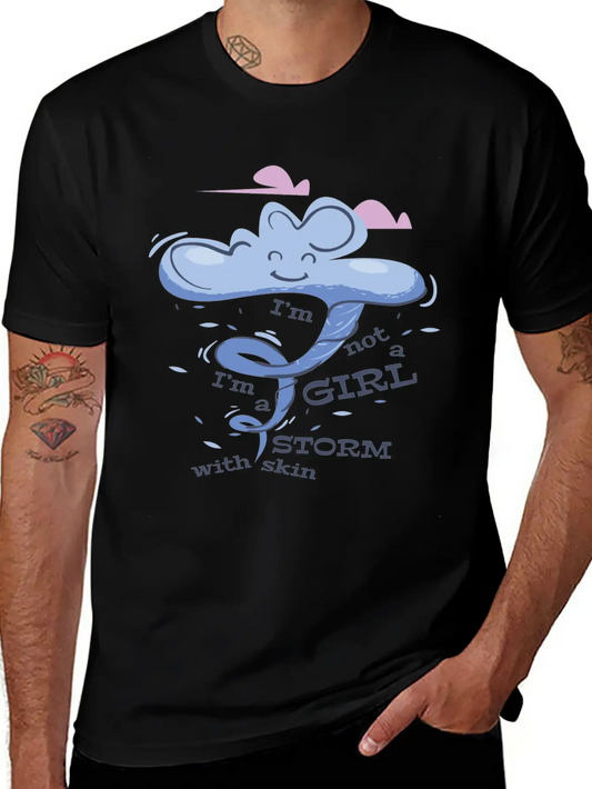 Storm Girl Basic Graphic T-Shirt ¨C Daily Comfort In Soft Cotton