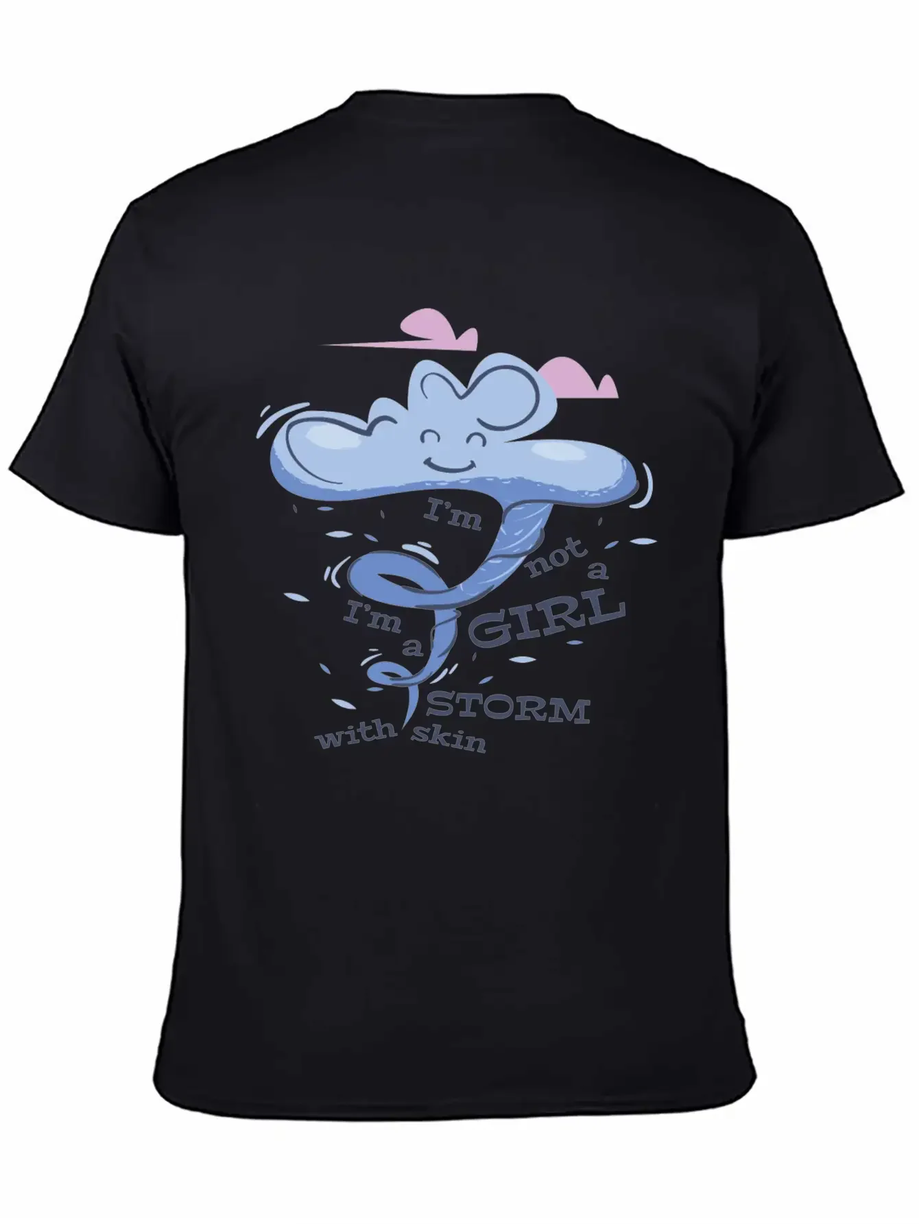 Storm Girl Basic Graphic T-Shirt ¨C Daily Comfort In Soft Cotton