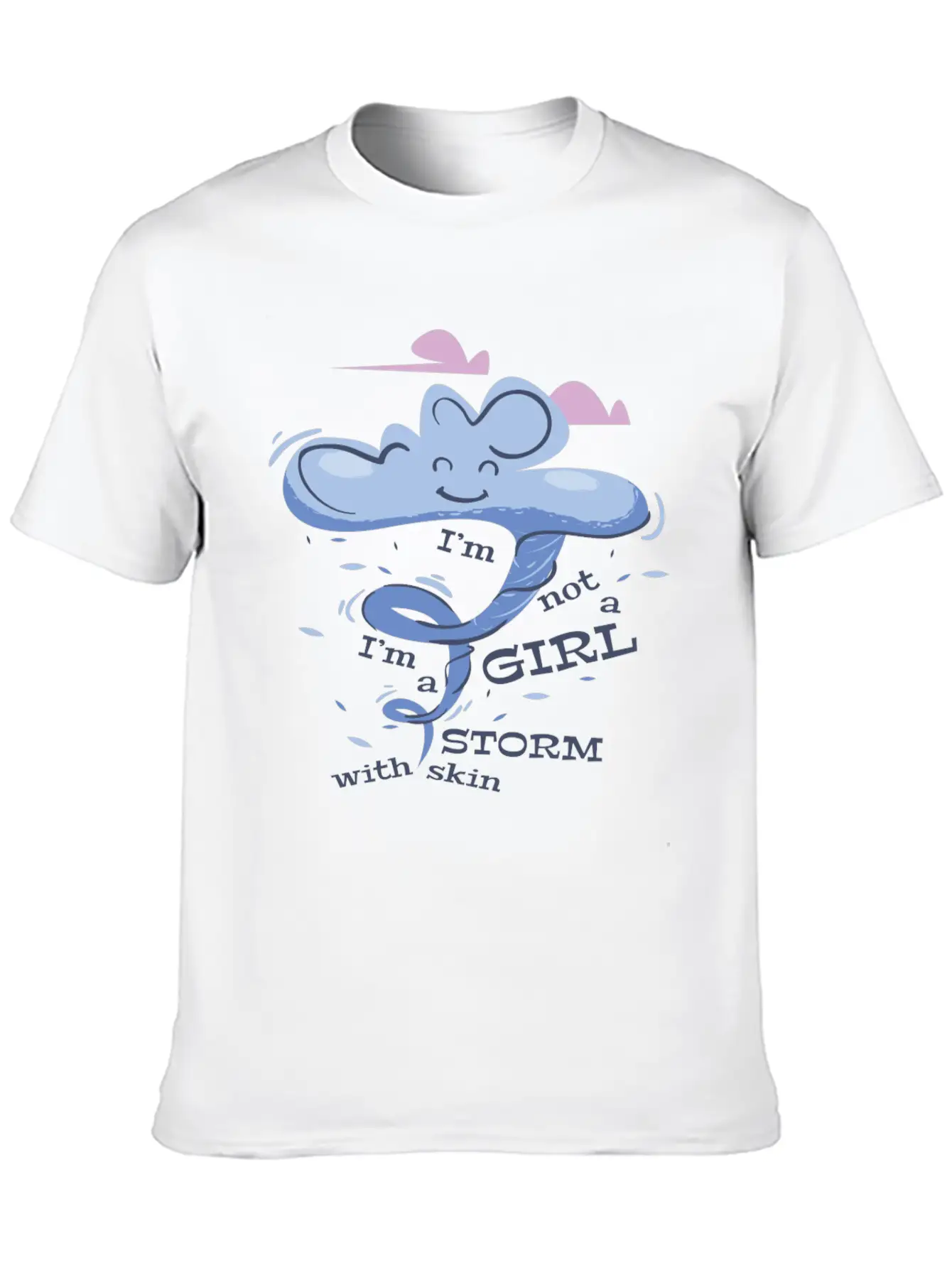 Storm Girl Basic Graphic T-Shirt ¨C Daily Comfort In Soft Cotton