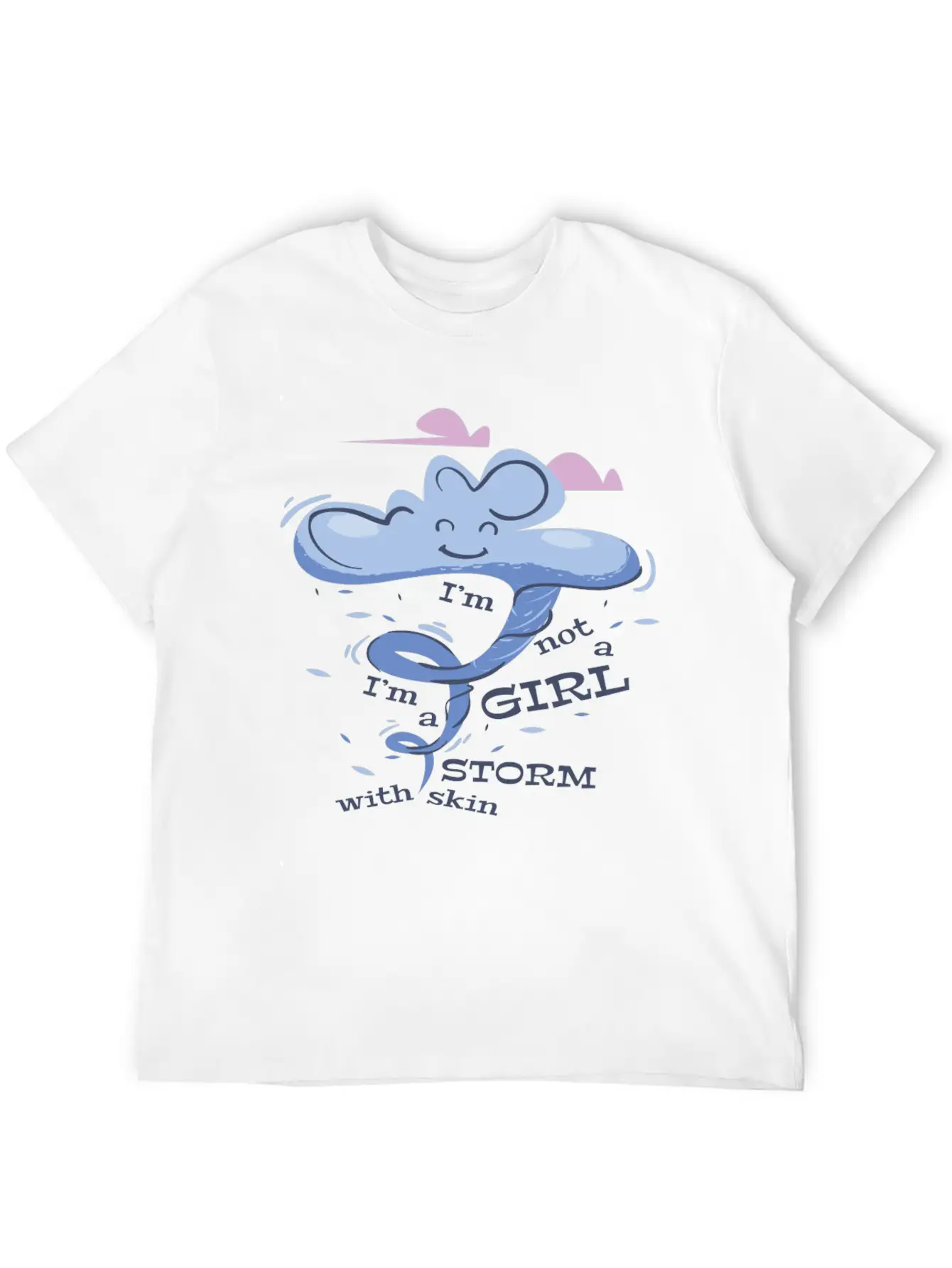 Storm Girl Basic Graphic T-Shirt ¨C Daily Comfort In Soft Cotton