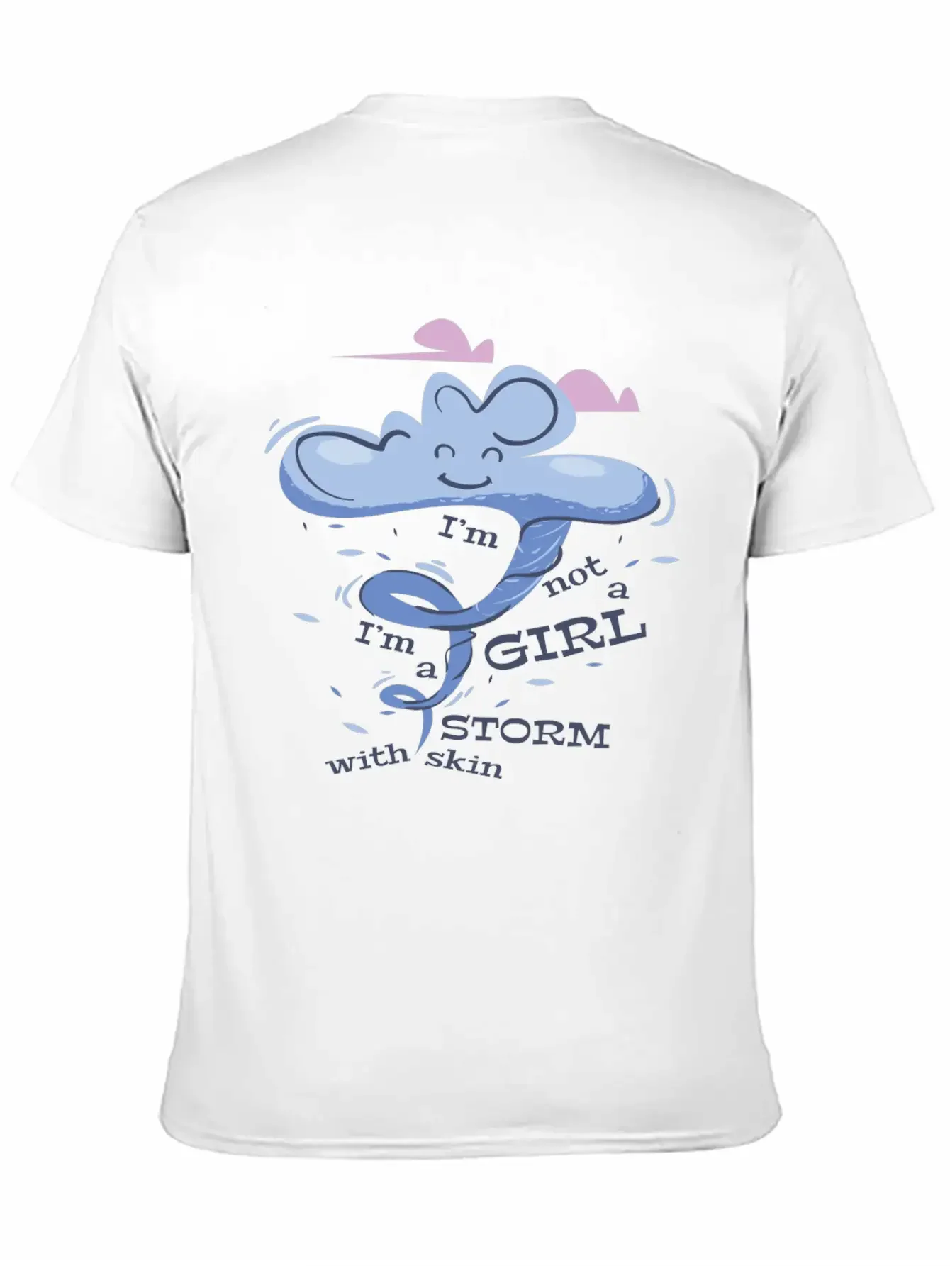 Storm Girl Basic Graphic T-Shirt ¨C Daily Comfort In Soft Cotton