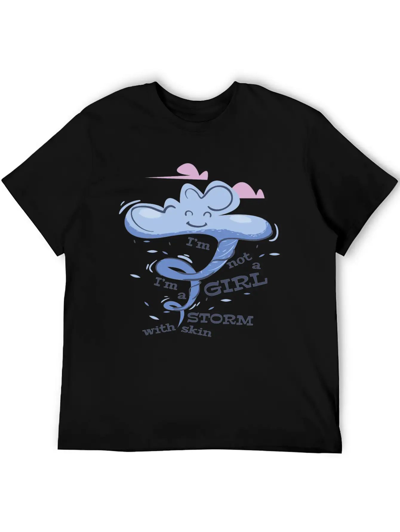 Storm Girl Basic Graphic T-Shirt ¨C Daily Comfort In Soft Cotton