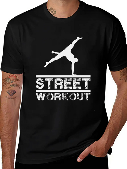 Street Workout Essential Cotton Tee For Daily Outfits ¨C Unisex Style