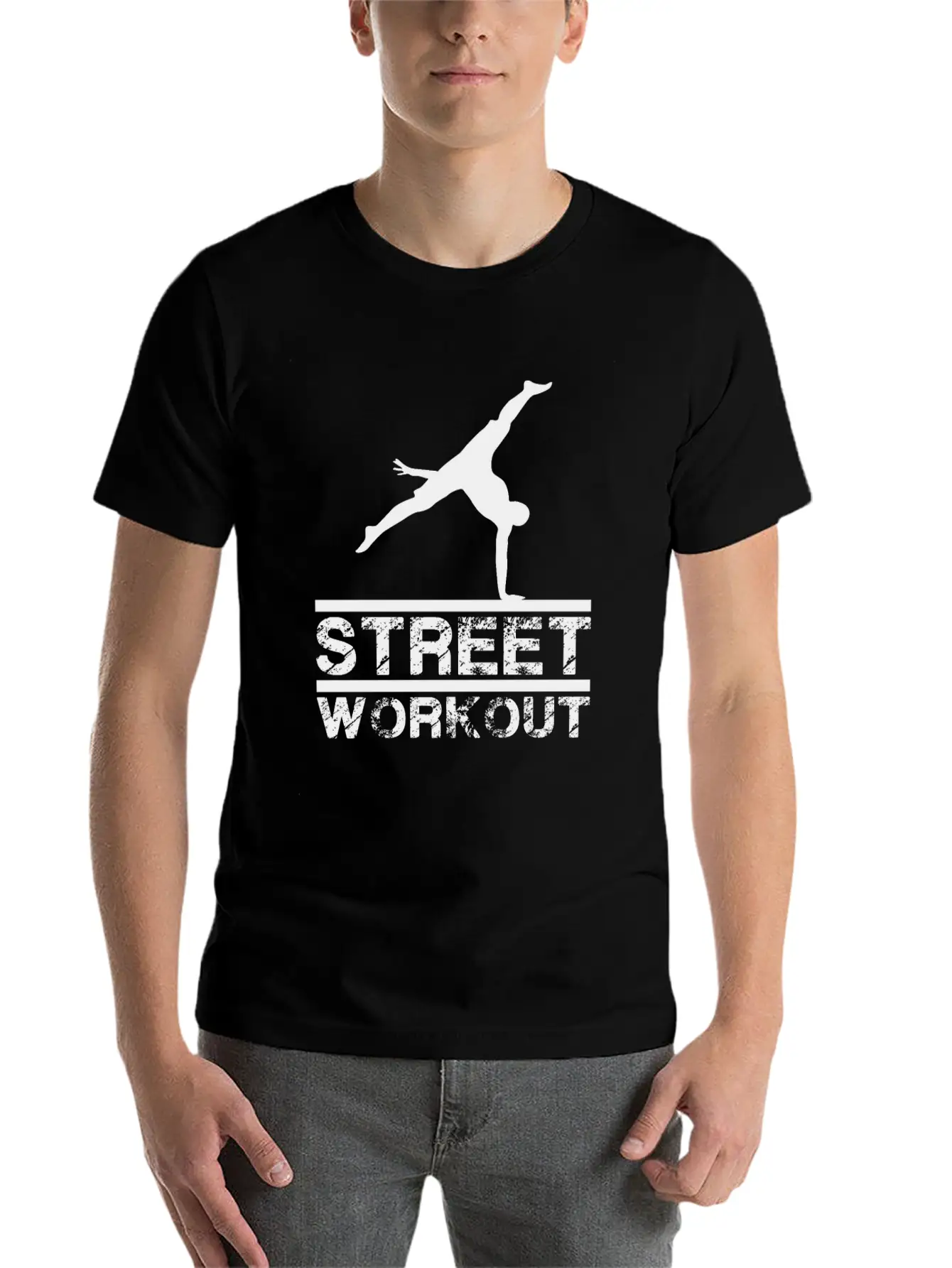 Street Workout Essential Cotton Tee For Daily Outfits ¨C Unisex Style