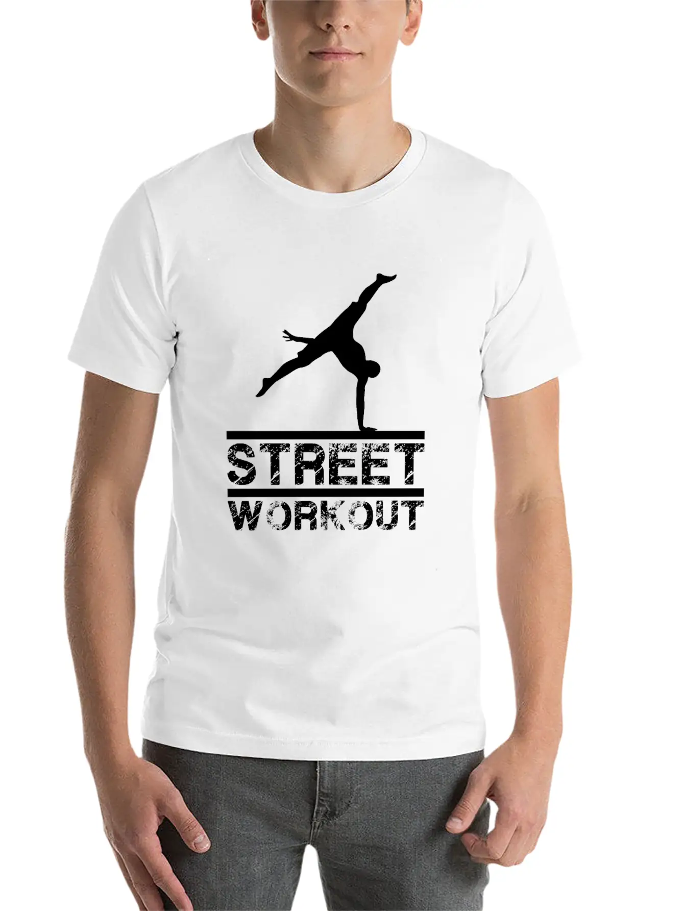 Street Workout Essential Cotton Tee For Daily Outfits ¨C Unisex Style