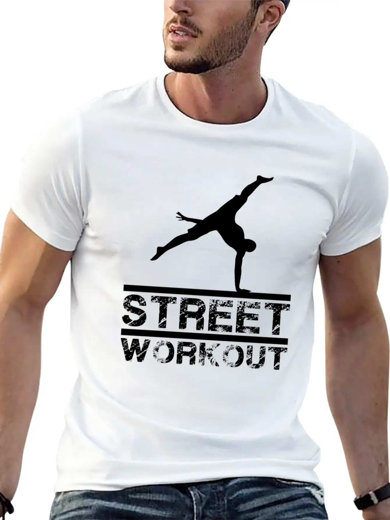 Street Workout Essential Cotton Tee For Daily Outfits ¨C Unisex Style