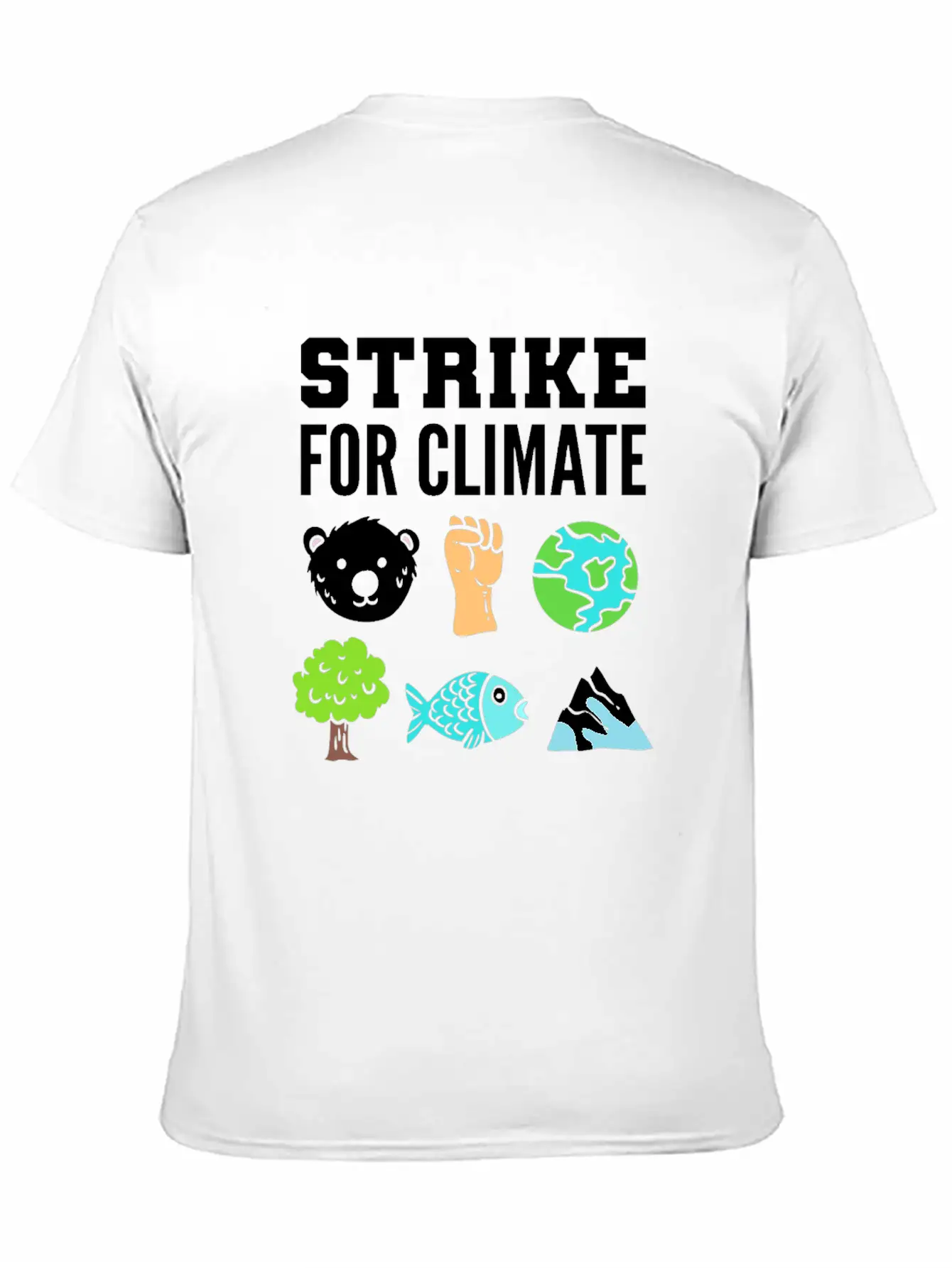 Strike For Climate Eco-Friendly Advocates Gift Essential Cotton Tee For Daily Outfits ¨C Unisex Style