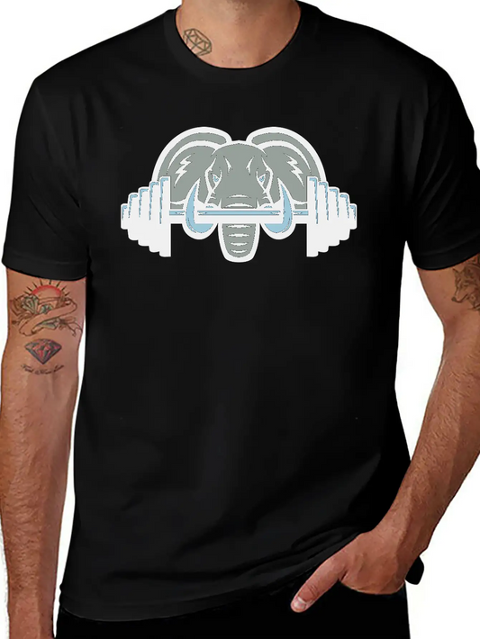 Strong Elephant Essential Cotton Tee For Daily Outfits ¨C Unisex Style