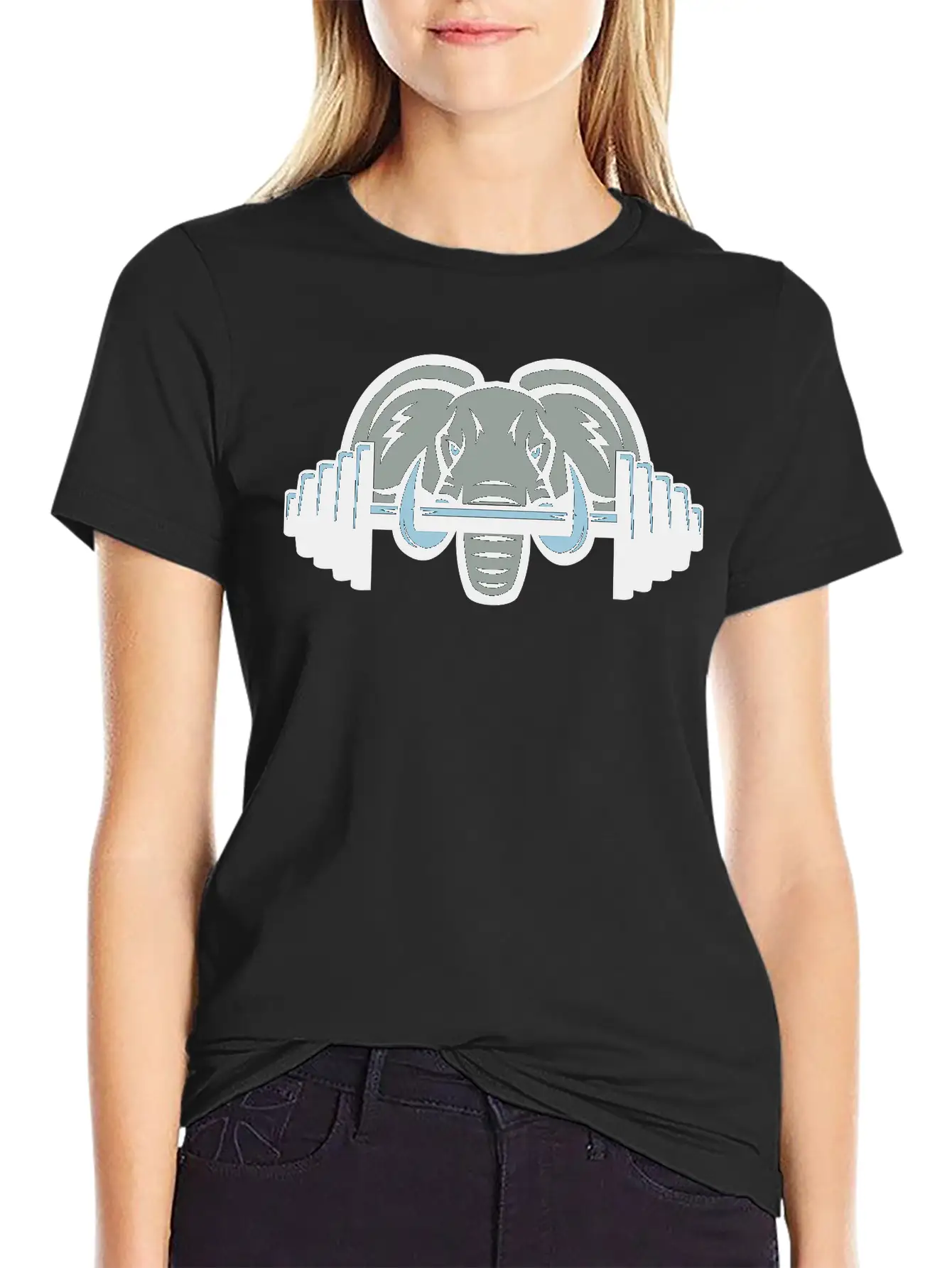 Strong Elephant Essential Cotton Tee For Daily Outfits ¨C Unisex Style