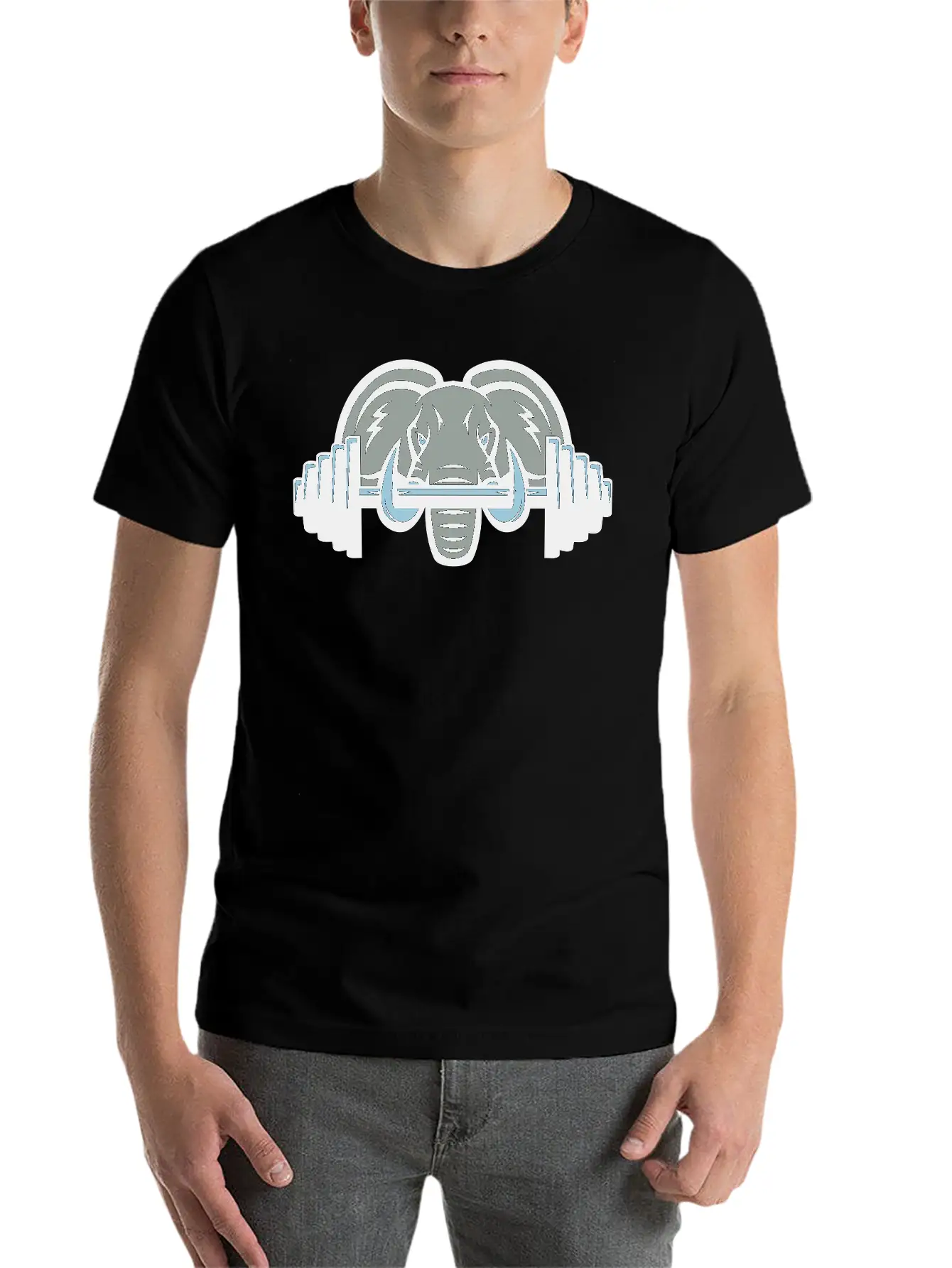 Strong Elephant Essential Cotton Tee For Daily Outfits ¨C Unisex Style