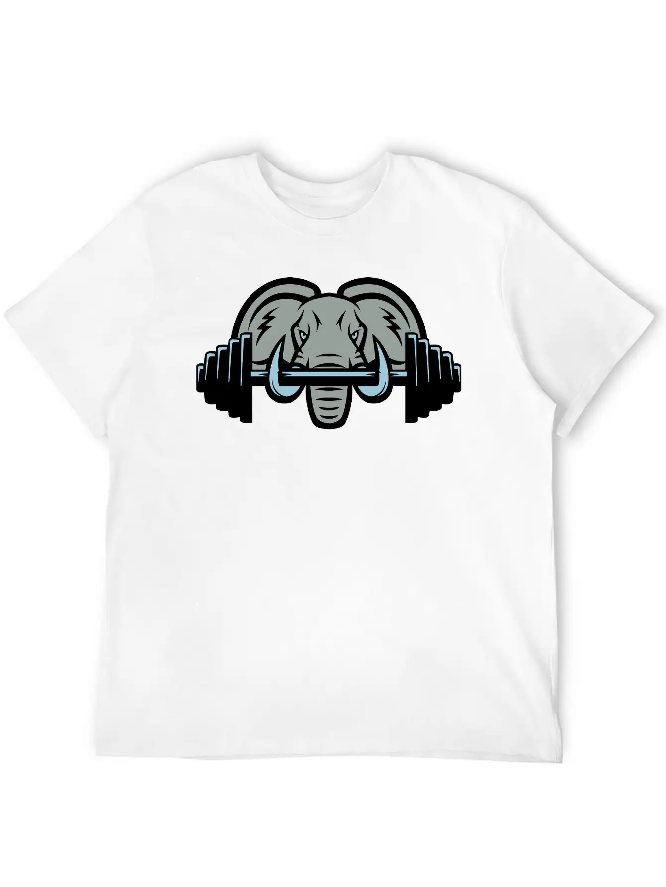 Strong Elephant Essential Cotton Tee For Daily Outfits ¨C Unisex Style