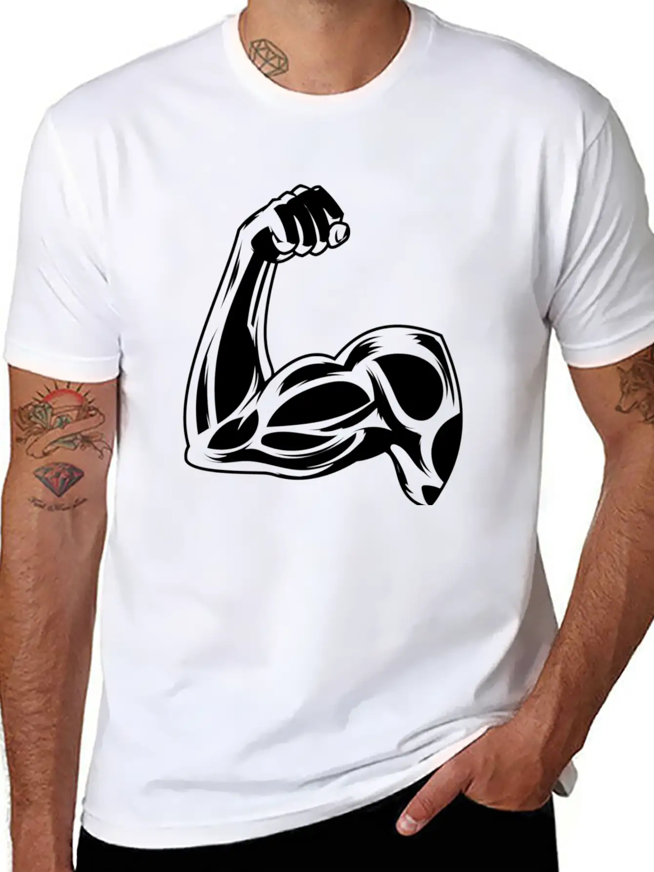 Strong, ? Essential Cotton Tee For Daily Outfits ¨C Unisex Style