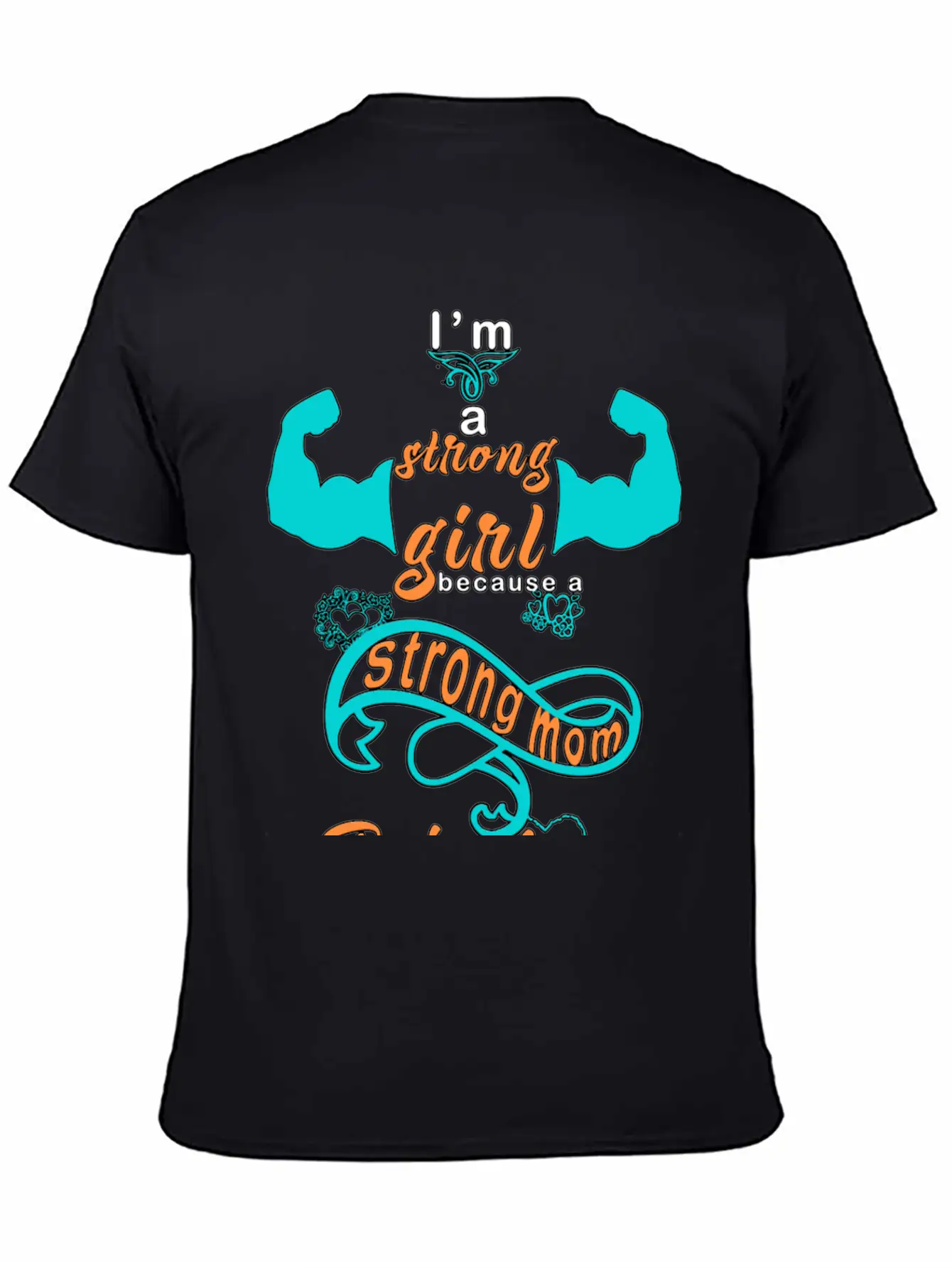Strong Girl By A Strong Mom Soft Cotton Short Sleeve Tee ¨C Unisex Wardrobe Staple