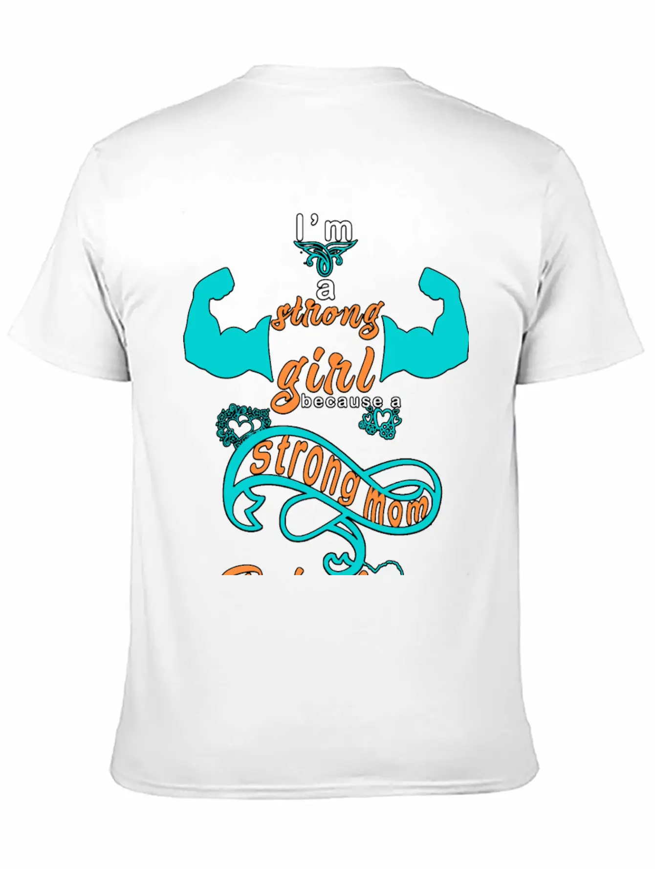 Strong Girl By A Strong Mom Soft Cotton Short Sleeve Tee ¨C Unisex Wardrobe Staple