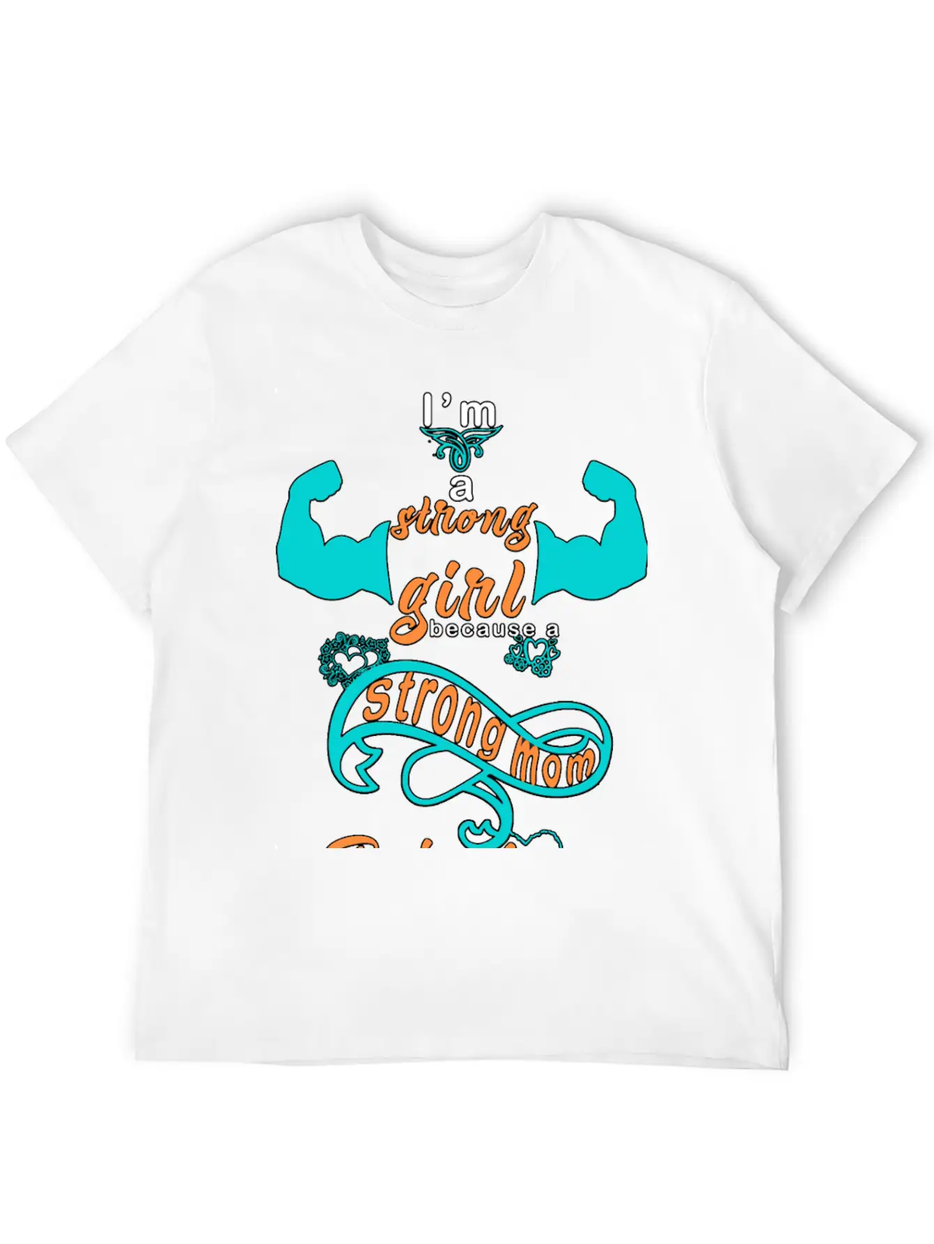 Strong Girl By A Strong Mom Soft Cotton Short Sleeve Tee ¨C Unisex Wardrobe Staple