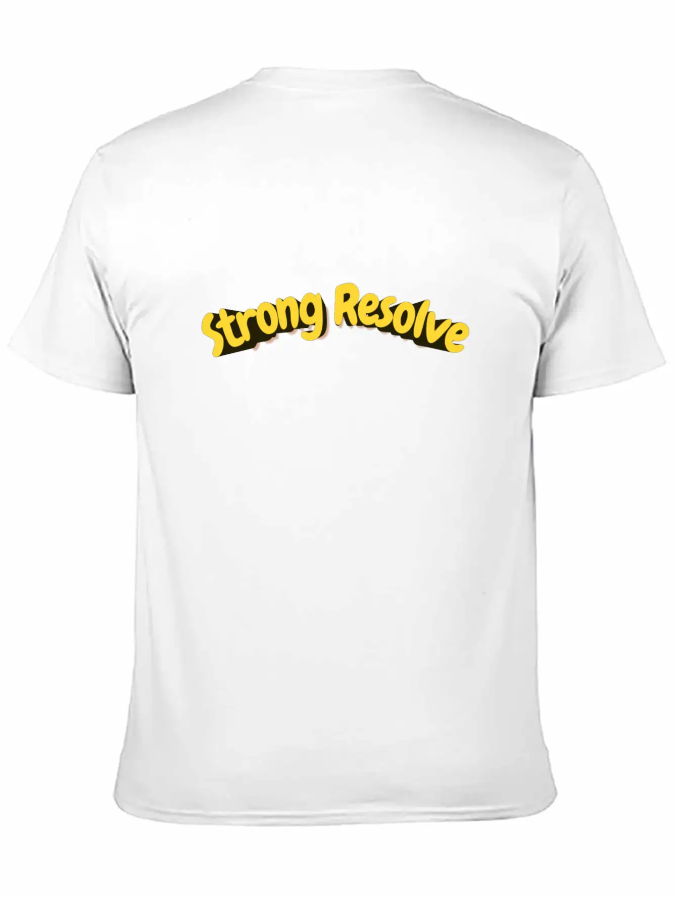 Strong Resolve Basic Graphic T-Shirt ¨C Daily Comfort In Soft Cotton