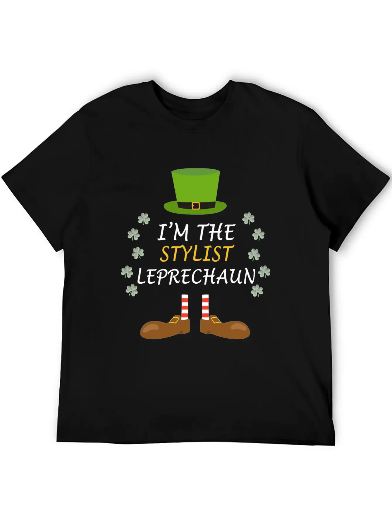 Stylist Leprechaun St Patricks Day Outfit Costume Soft Cotton Short Sleeve Tee ¨C Unisex Wardrobe Staple