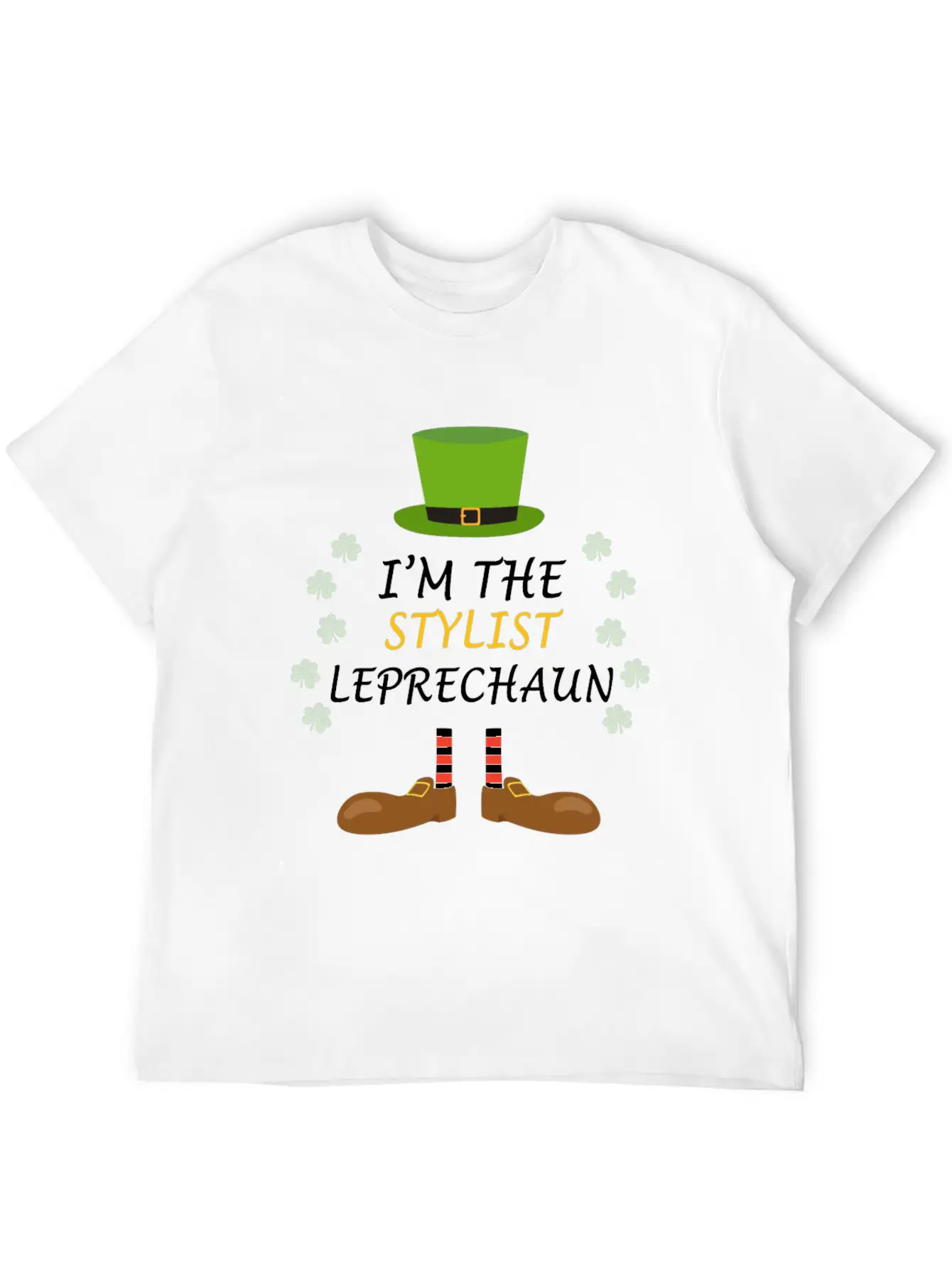 Stylist Leprechaun St Patricks Day Outfit Costume Soft Cotton Short Sleeve Tee ¨C Unisex Wardrobe Staple