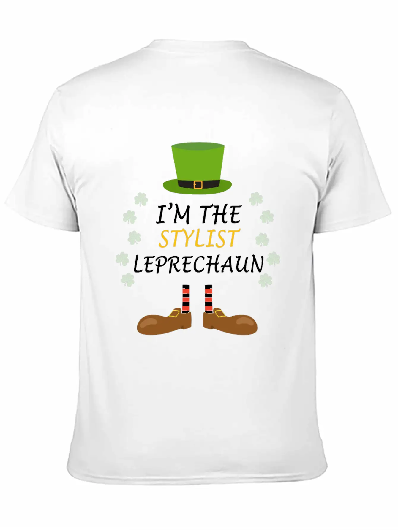 Stylist Leprechaun St Patricks Day Outfit Costume Soft Cotton Short Sleeve Tee ¨C Unisex Wardrobe Staple
