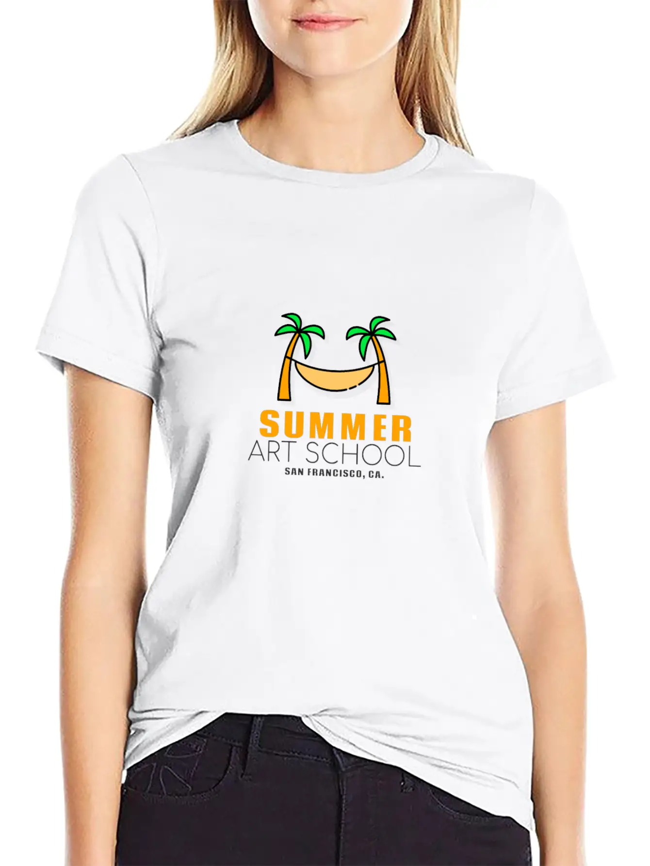Summer Art School Soft Cotton Short Sleeve Tee ¨C Unisex Wardrobe Staple