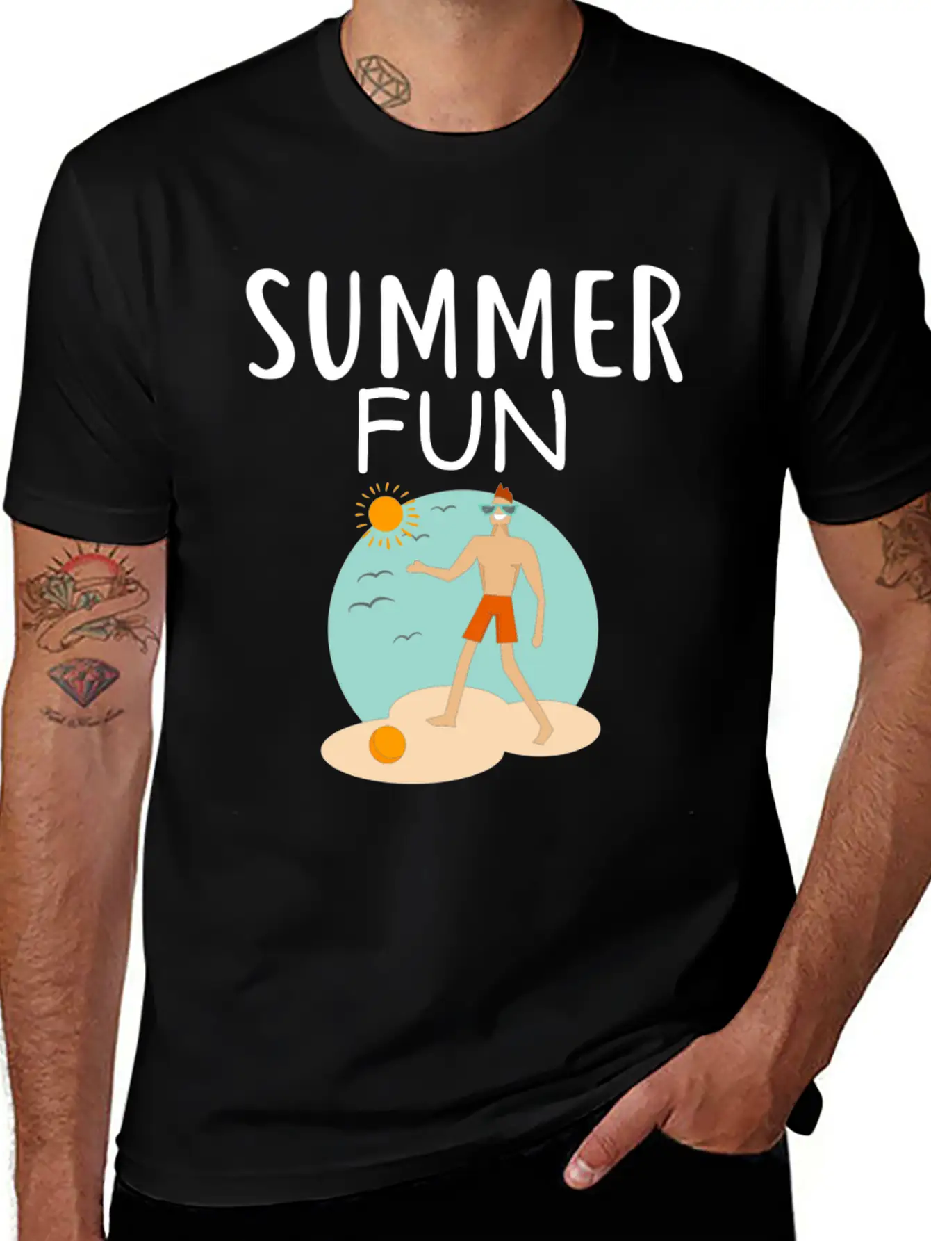 Summer Fun Essential Cotton Tee For Daily Outfits ¨C Unisex Style