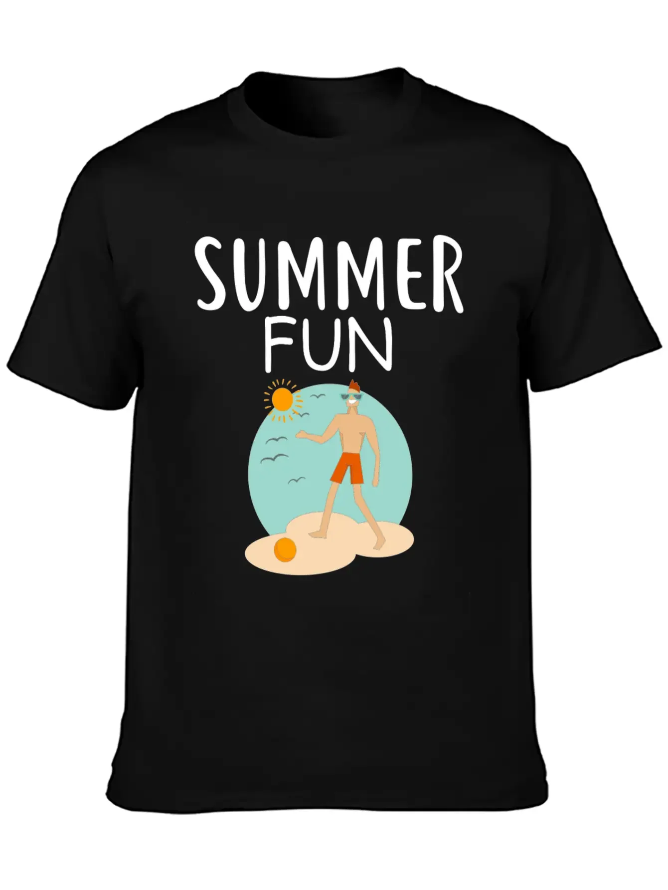 Summer Fun Essential Cotton Tee For Daily Outfits ¨C Unisex Style