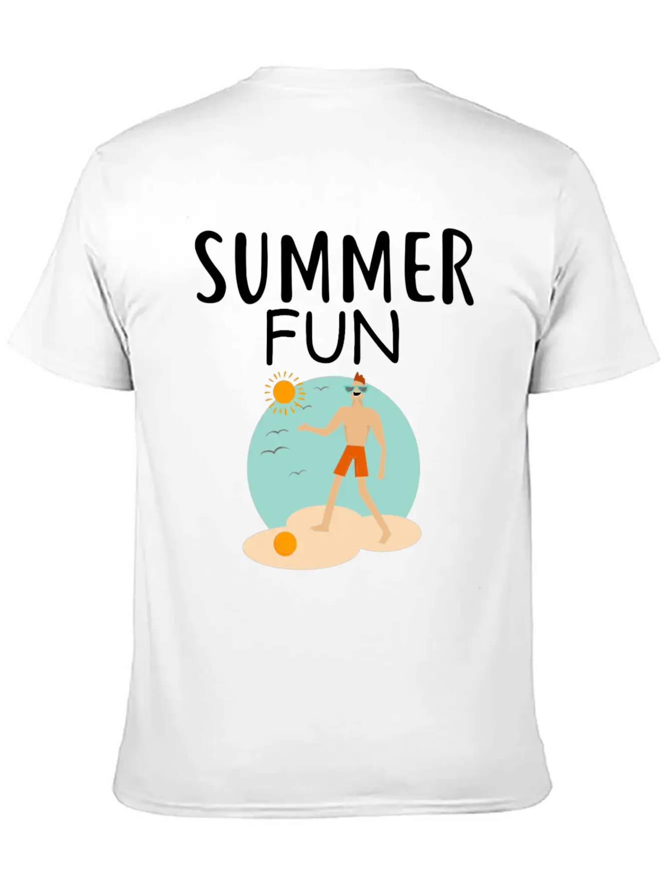 Summer Fun Essential Cotton Tee For Daily Outfits ¨C Unisex Style