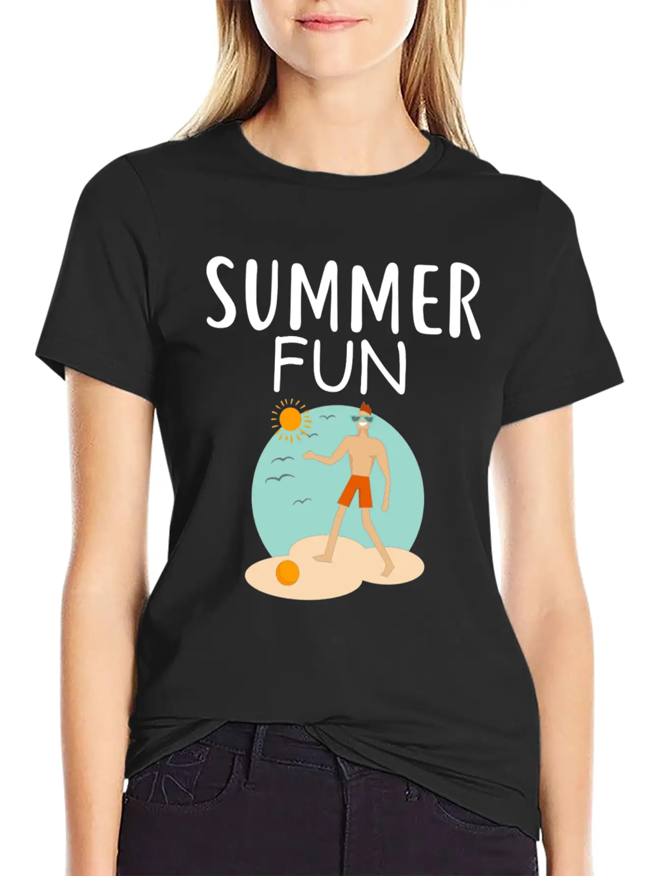 Summer Fun Essential Cotton Tee For Daily Outfits ¨C Unisex Style