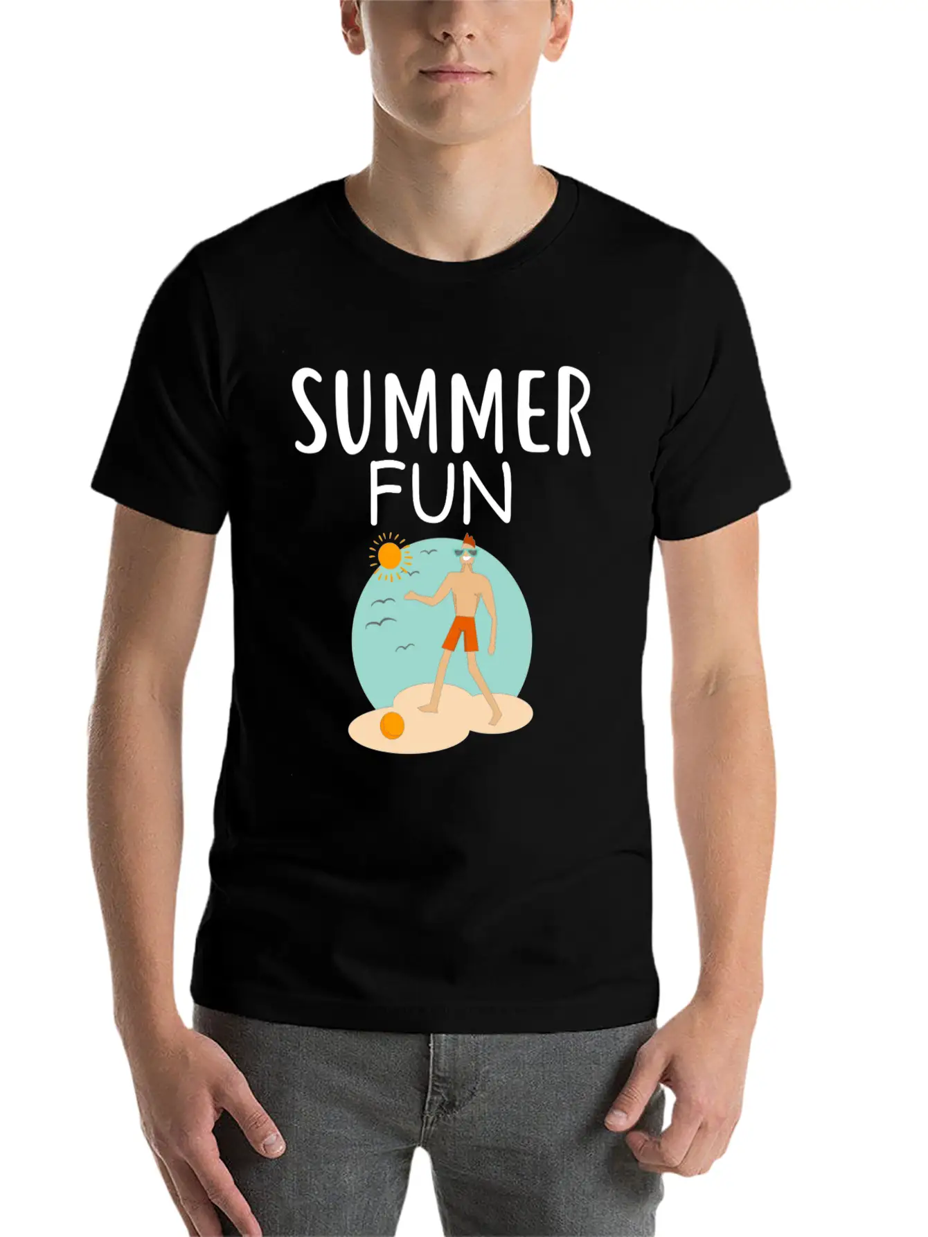 Summer Fun Essential Cotton Tee For Daily Outfits ¨C Unisex Style