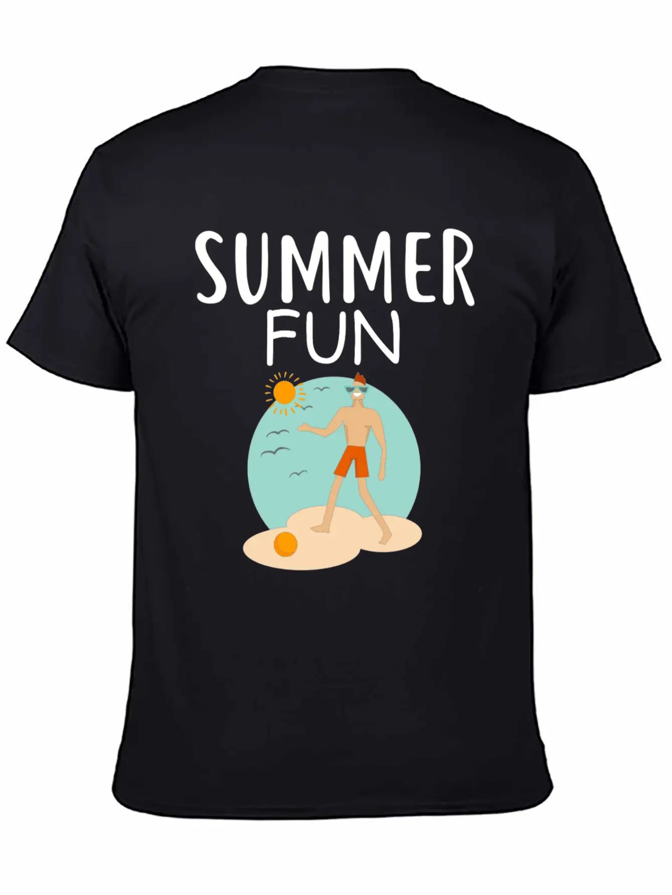 Summer Fun Essential Cotton Tee For Daily Outfits ¨C Unisex Style