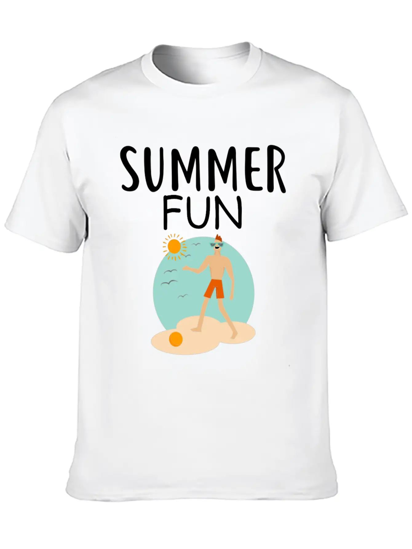 Summer Fun Essential Cotton Tee For Daily Outfits ¨C Unisex Style