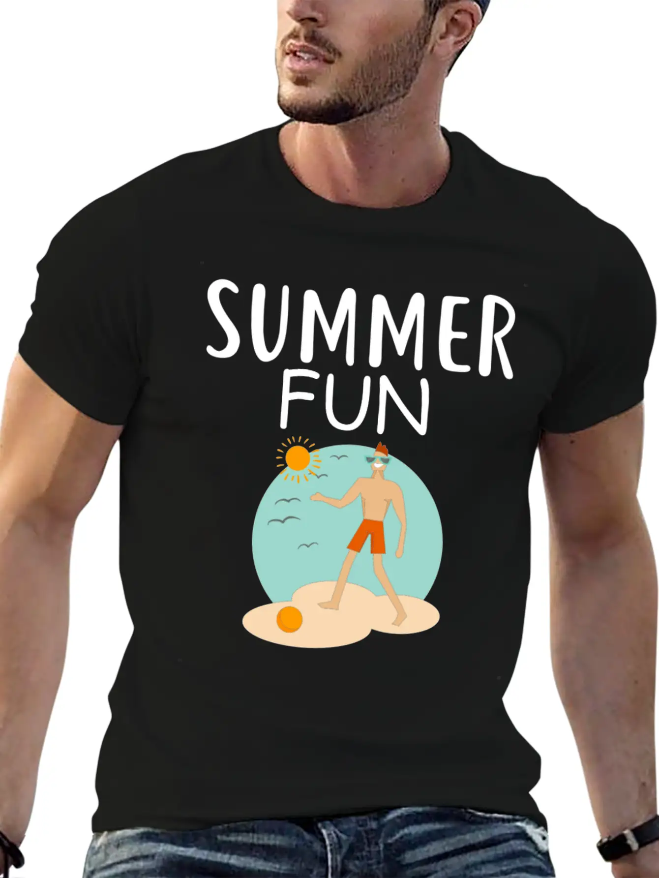 Summer Fun Essential Cotton Tee For Daily Outfits ¨C Unisex Style