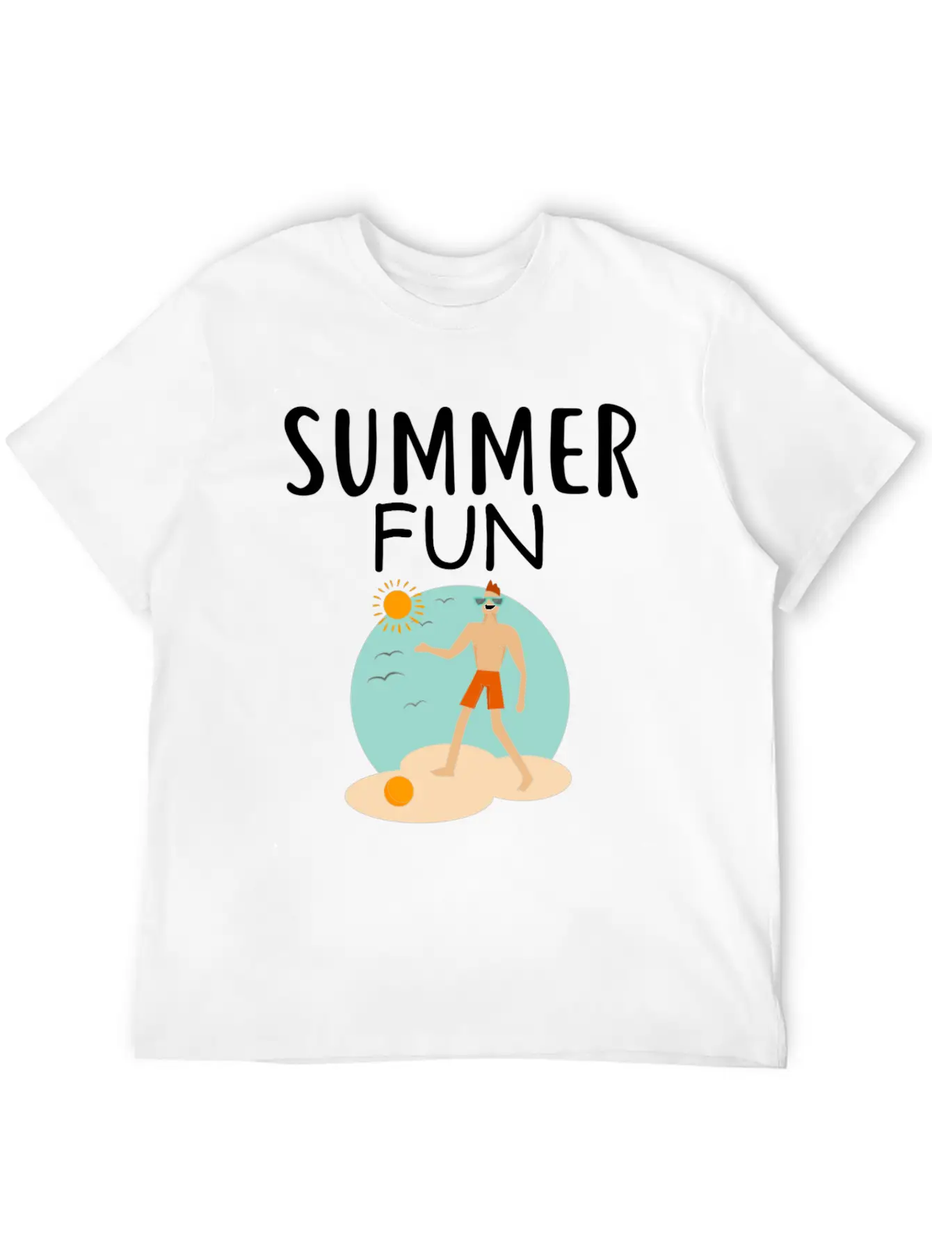 Summer Fun Essential Cotton Tee For Daily Outfits ¨C Unisex Style