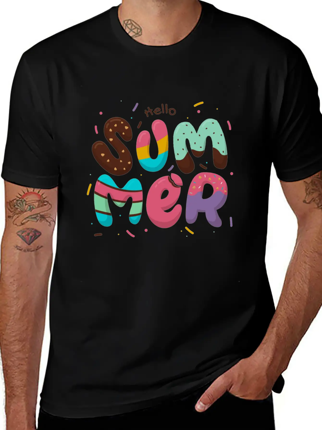 Summer Unisex Casual T-Shirt ¨C Clean Design For Daily Comfort