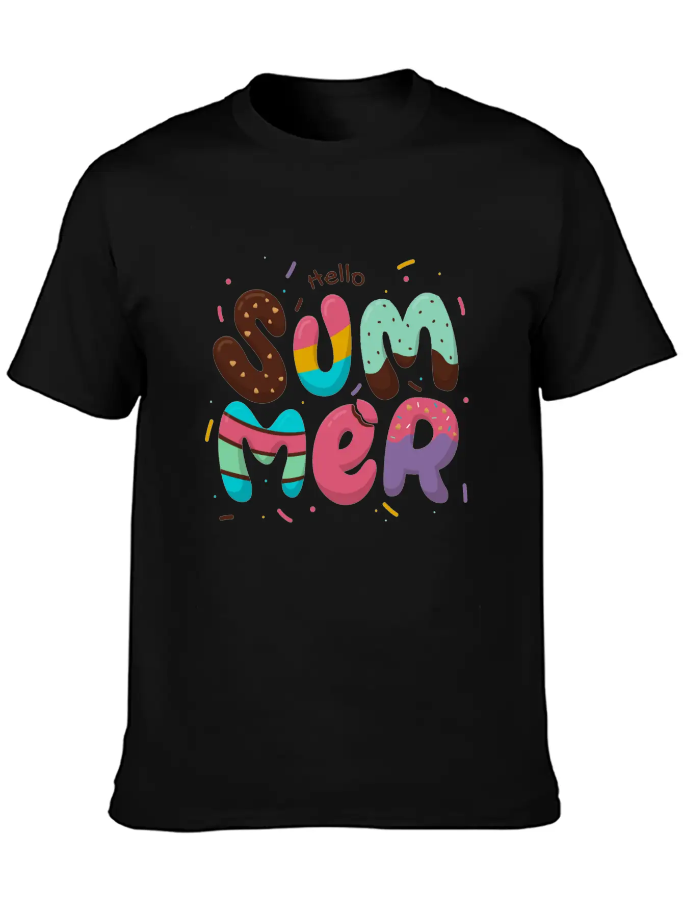 Summer Unisex Casual T-Shirt ¨C Clean Design For Daily Comfort