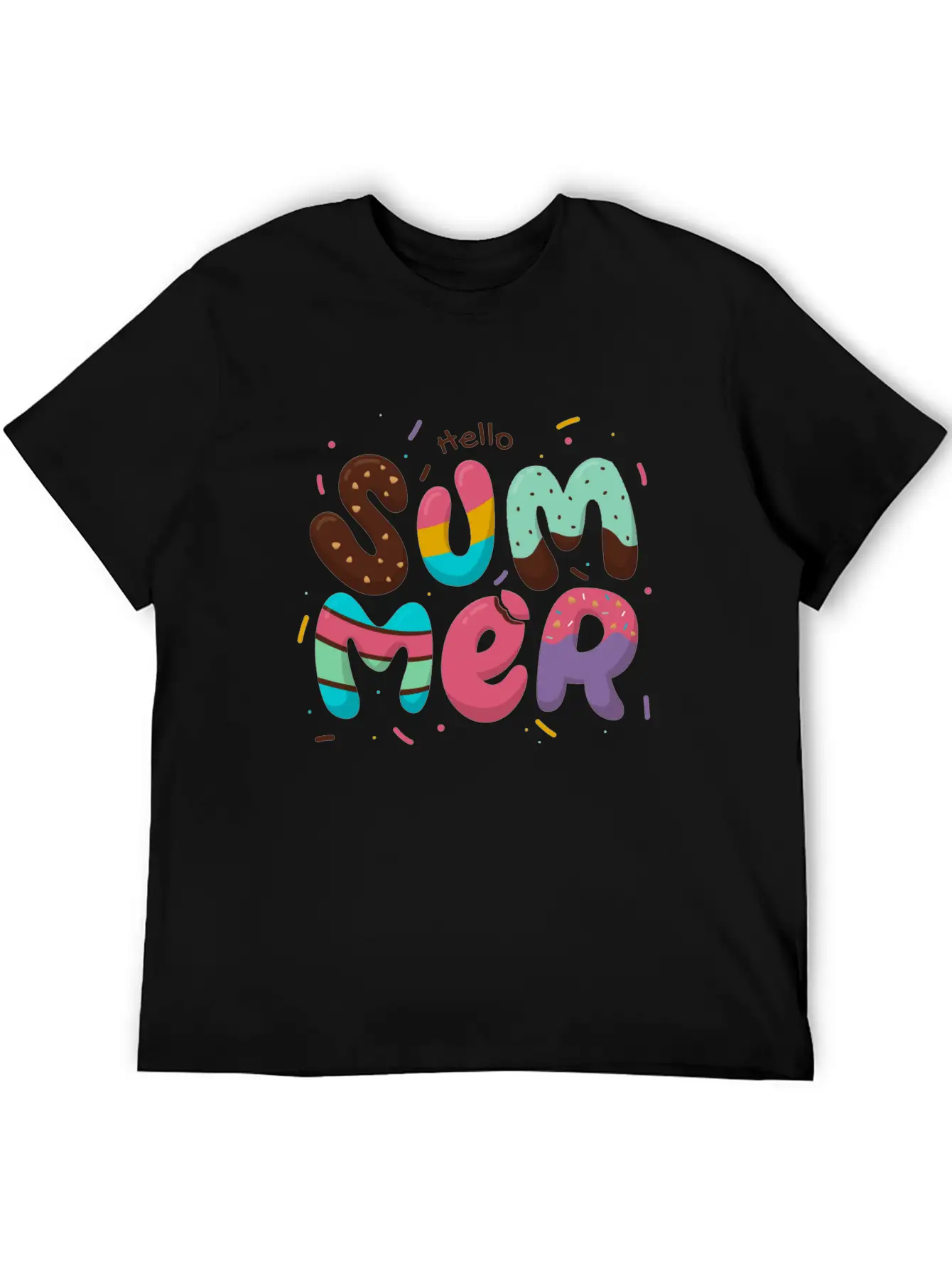 Summer Unisex Casual T-Shirt ¨C Clean Design For Daily Comfort