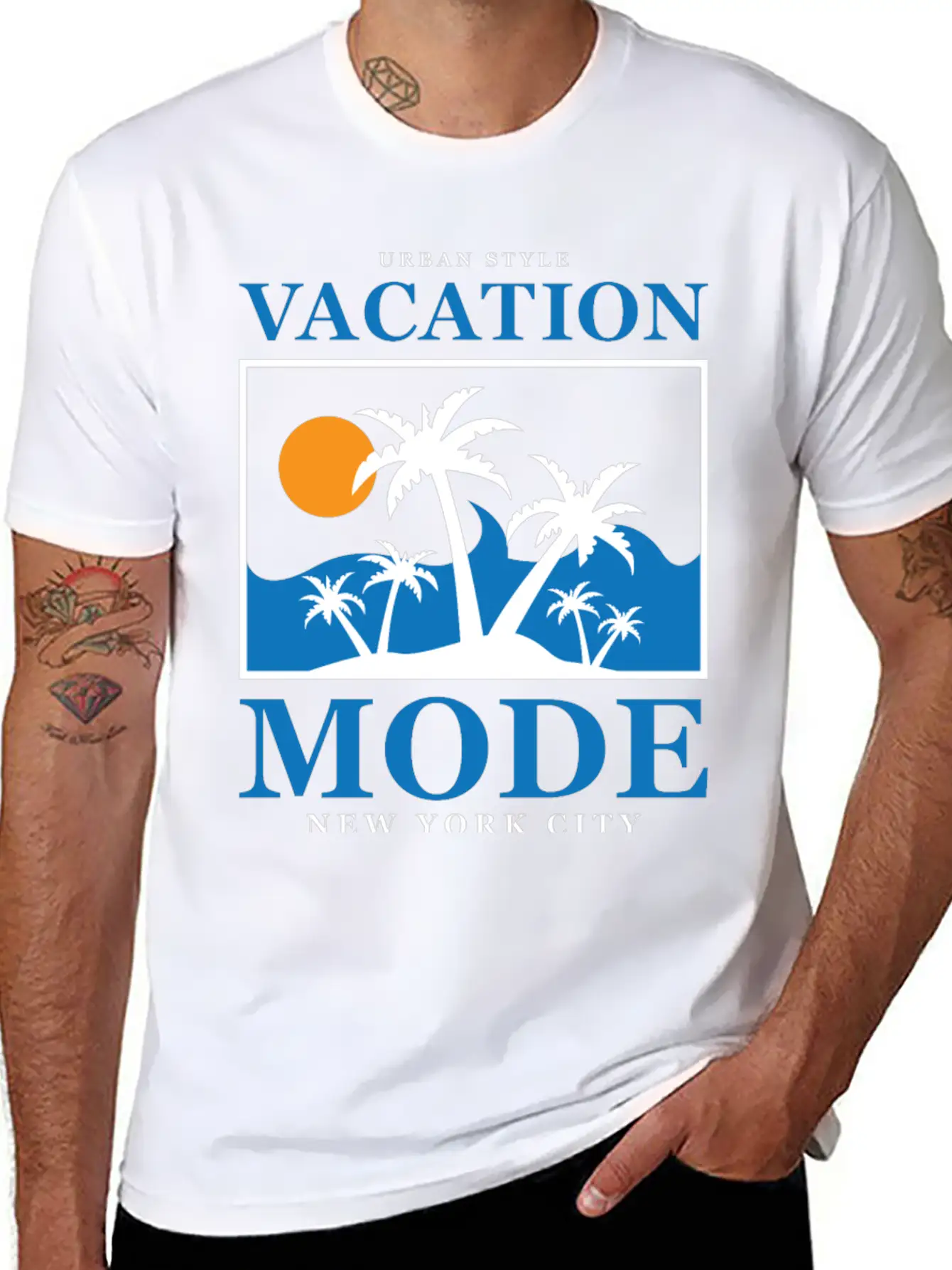 SUMMER VACATION Cool Essential Cotton Tee For Daily Outfits ¨C Unisex Style