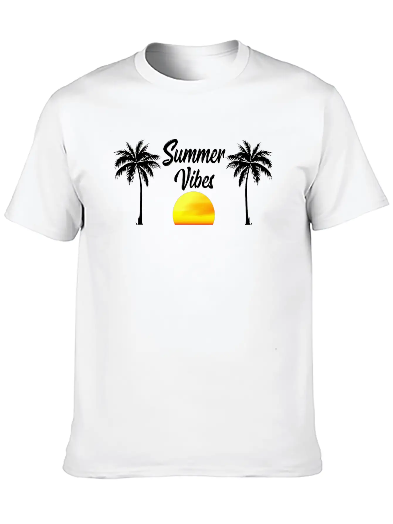 Summer Vibes Soft Cotton Short Sleeve Tee ¨C Unisex Wardrobe Staple