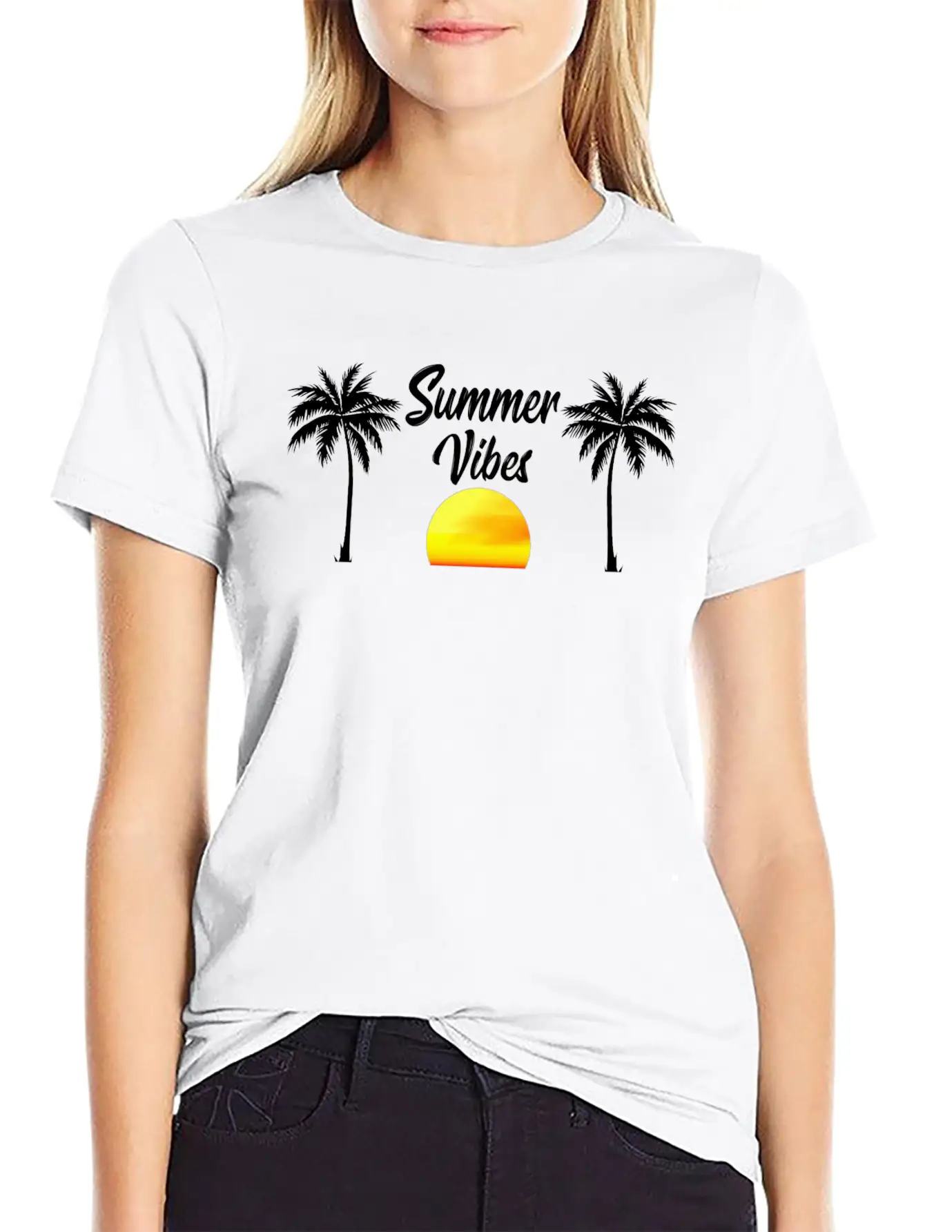 Summer Vibes Soft Cotton Short Sleeve Tee ¨C Unisex Wardrobe Staple